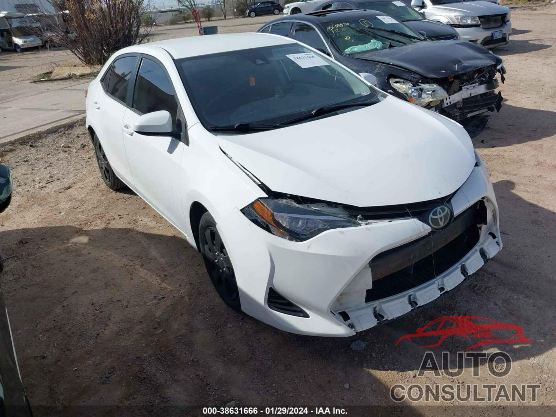 TOYOTA COROLLA 2017 - 2T1BURHE2HC859349