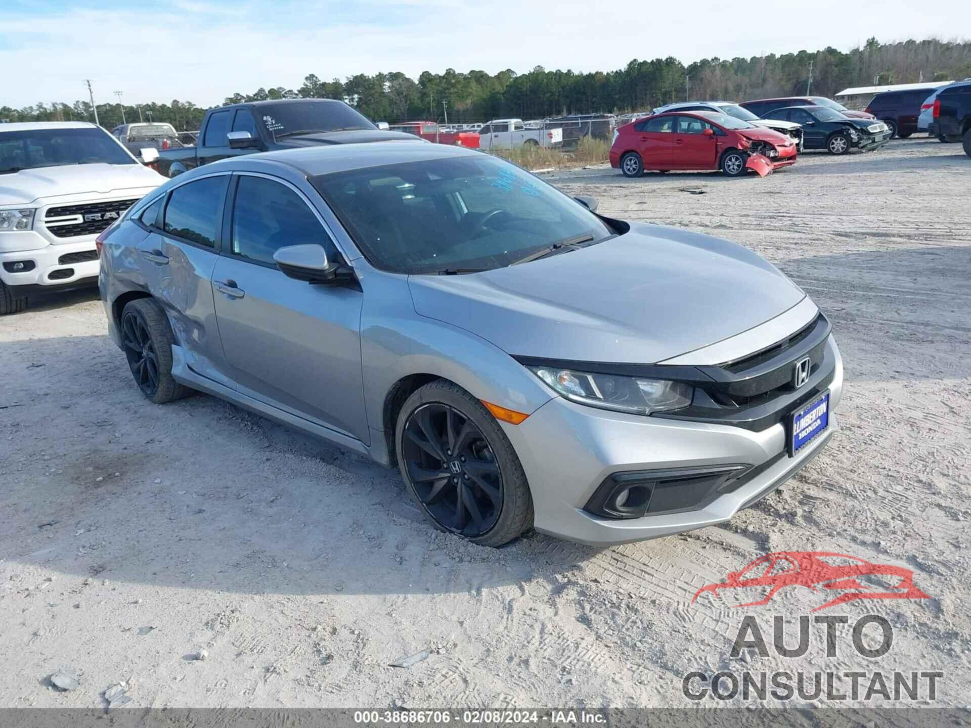 HONDA CIVIC 2021 - 19XFC2F80ME002015