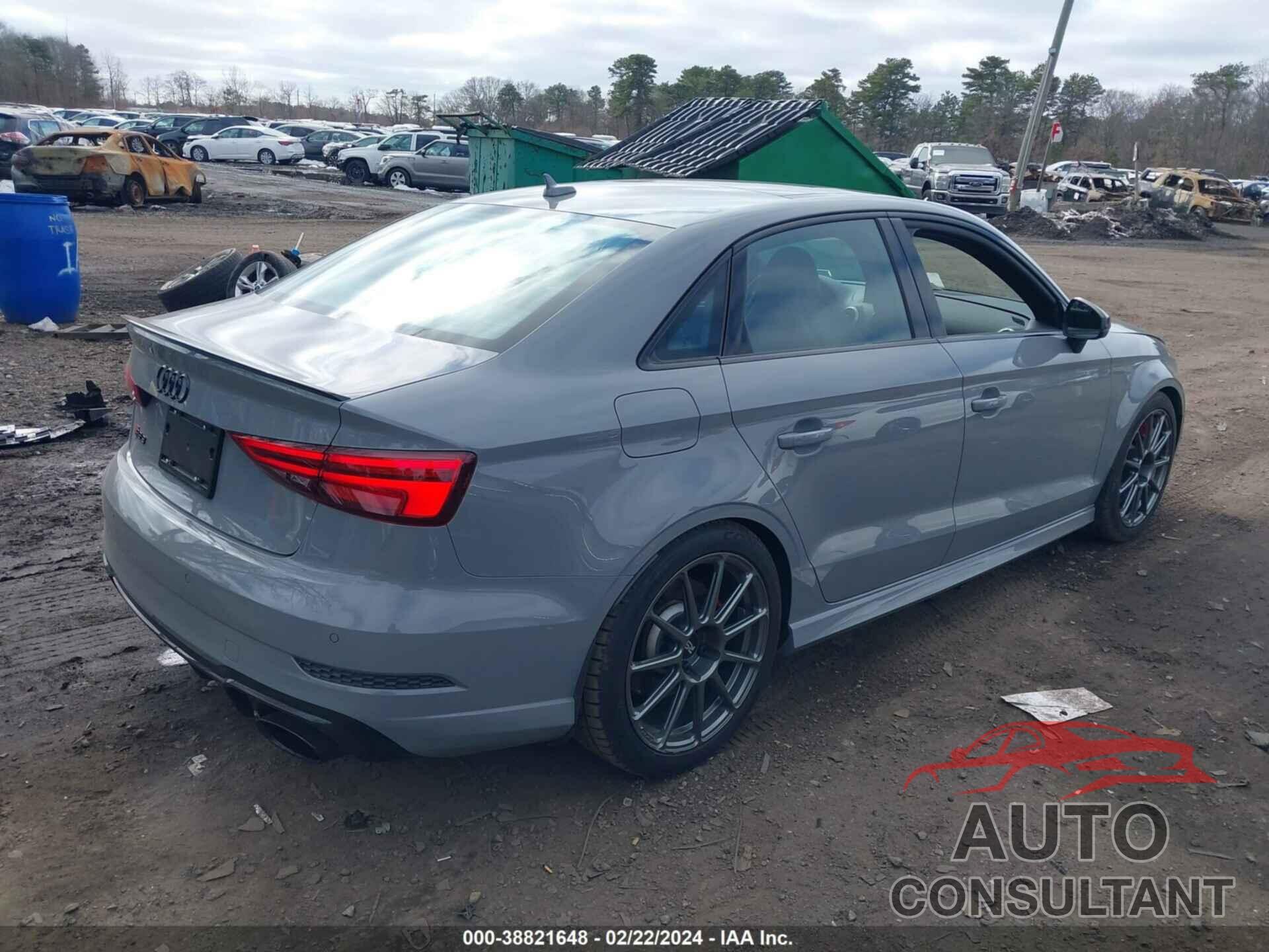 AUDI RS 3 2018 - WUABWGFF5J1903545