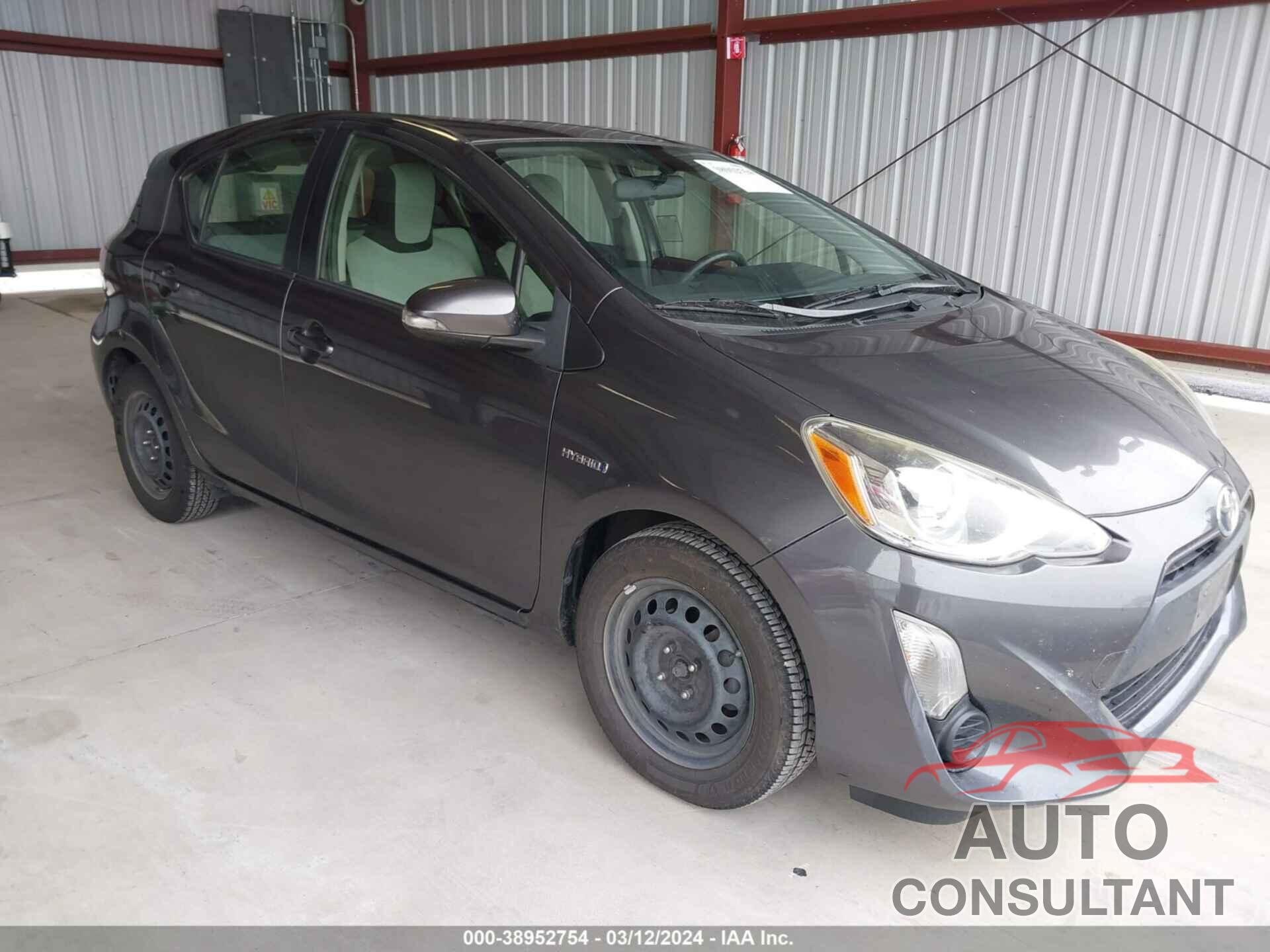 TOYOTA PRIUS C 2016 - JTDKDTB38G1123359