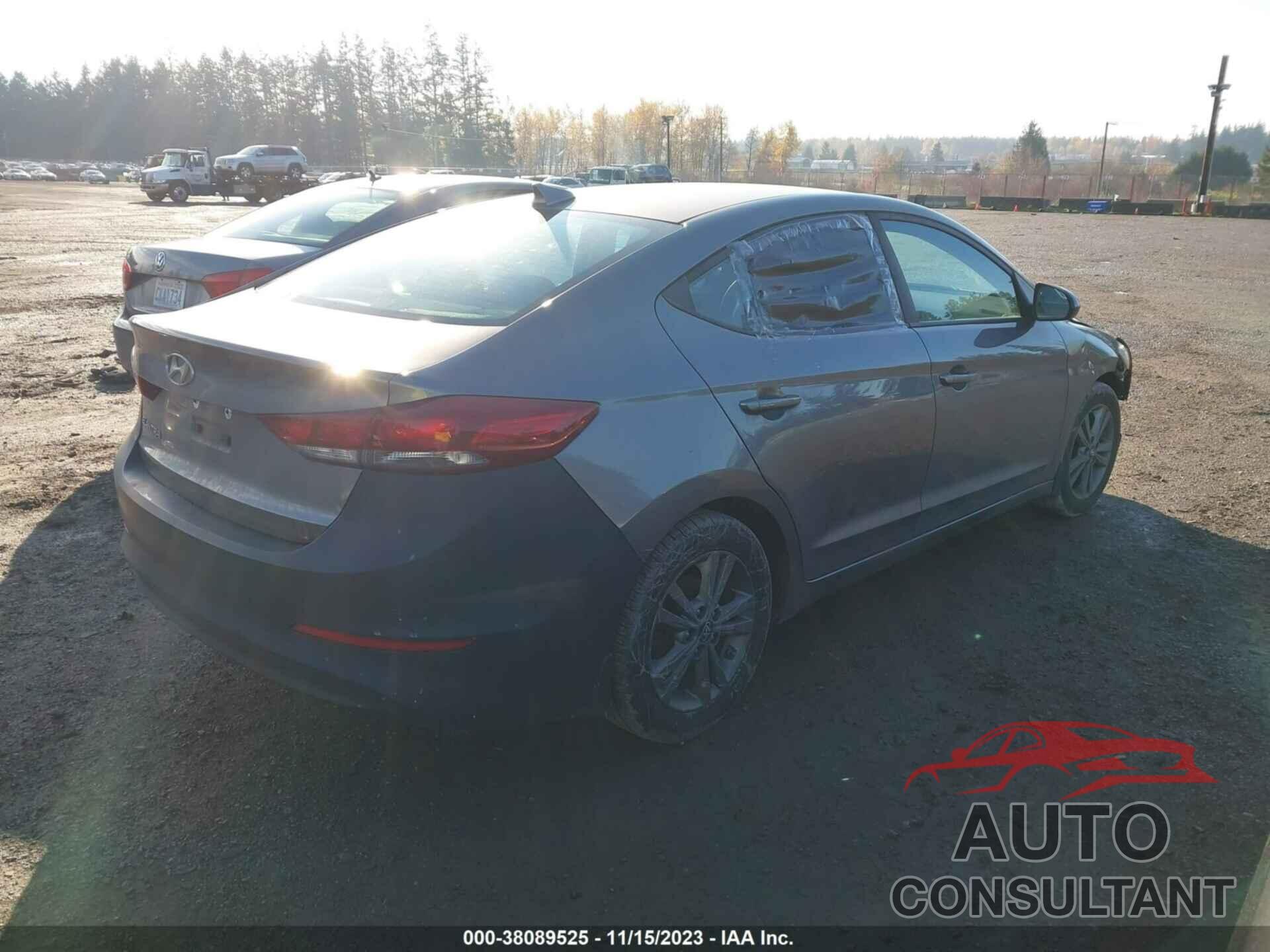 HYUNDAI ELANTRA 2018 - 5NPD84LF8JH278330