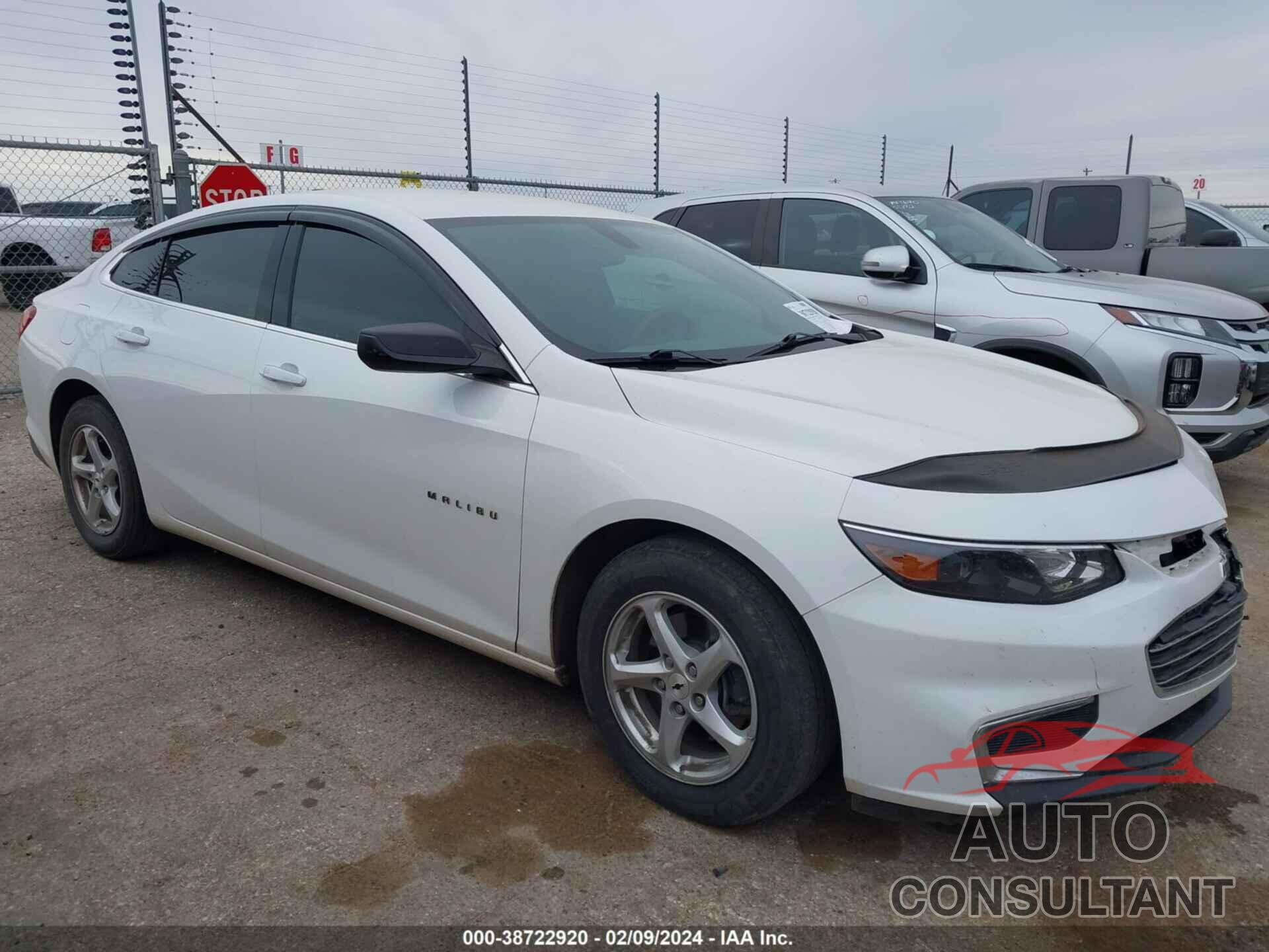 CHEVROLET MALIBU 2017 - 1G1ZC5ST3HF221290
