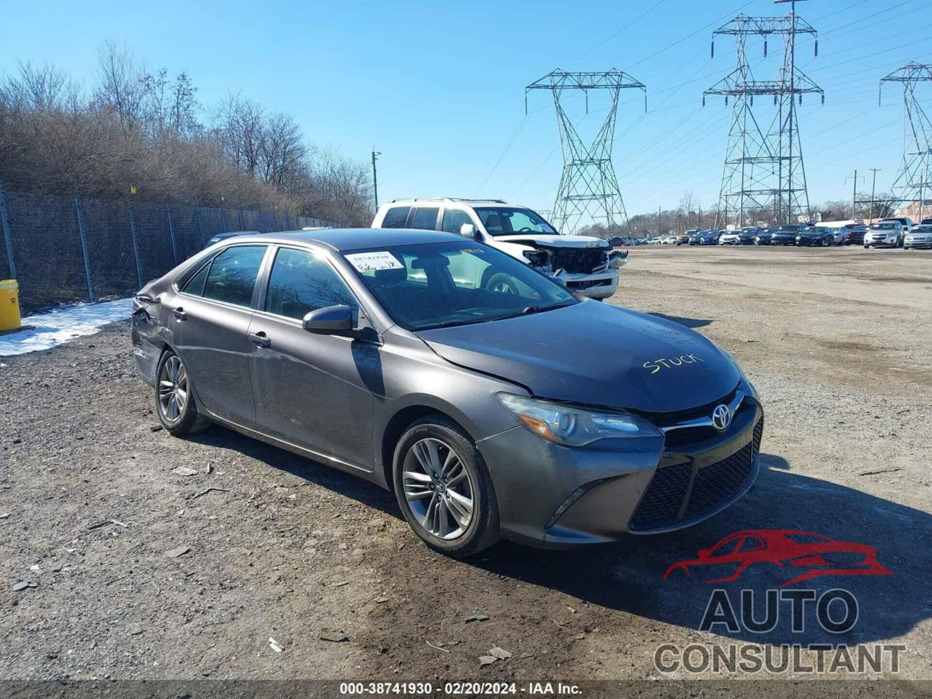 TOYOTA CAMRY 2016 - 4T1BF1FK6GU258012
