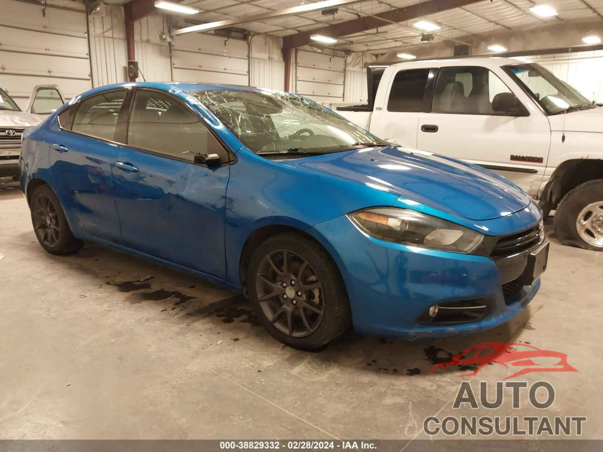 DODGE DART 2016 - 1C3CDFBB0GD625461