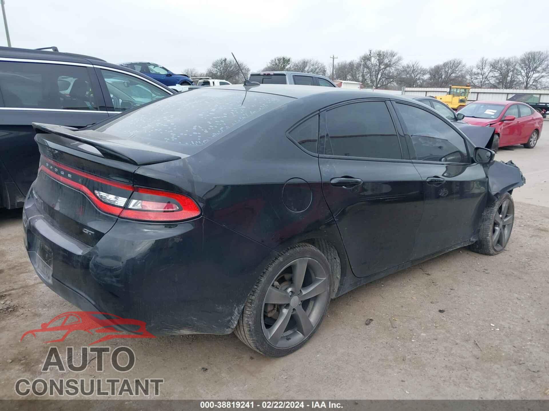 DODGE DART 2016 - 1C3CDFEB4GD584926