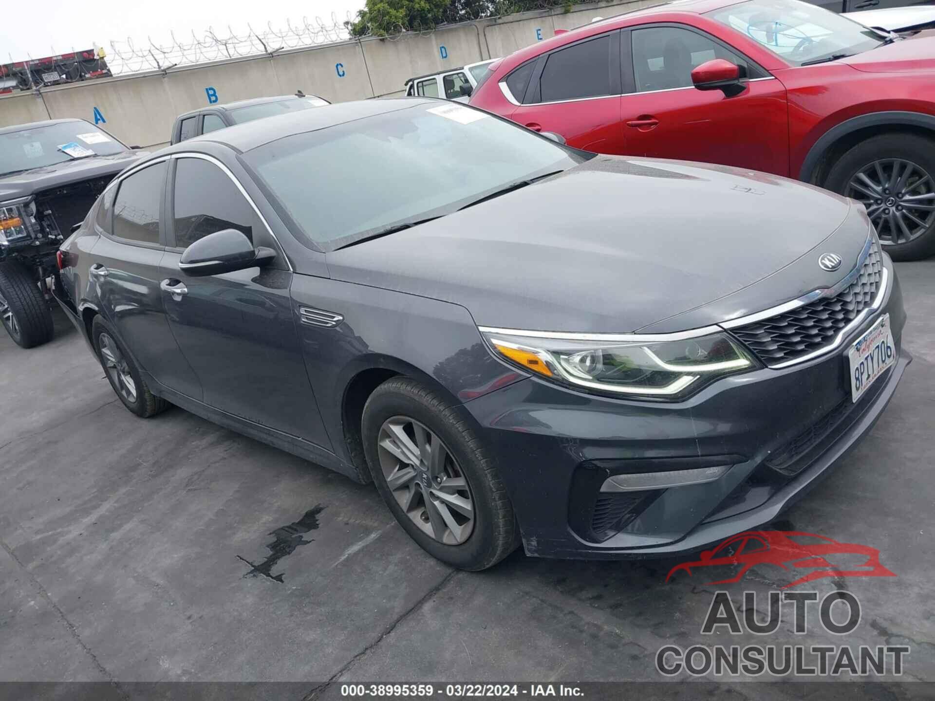 KIA OPTIMA 2019 - 5XXGT4L36KG284304