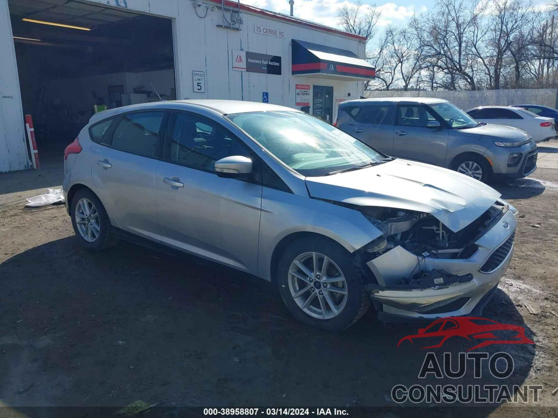 FORD FOCUS 2017 - 1FADP3K27HL255449