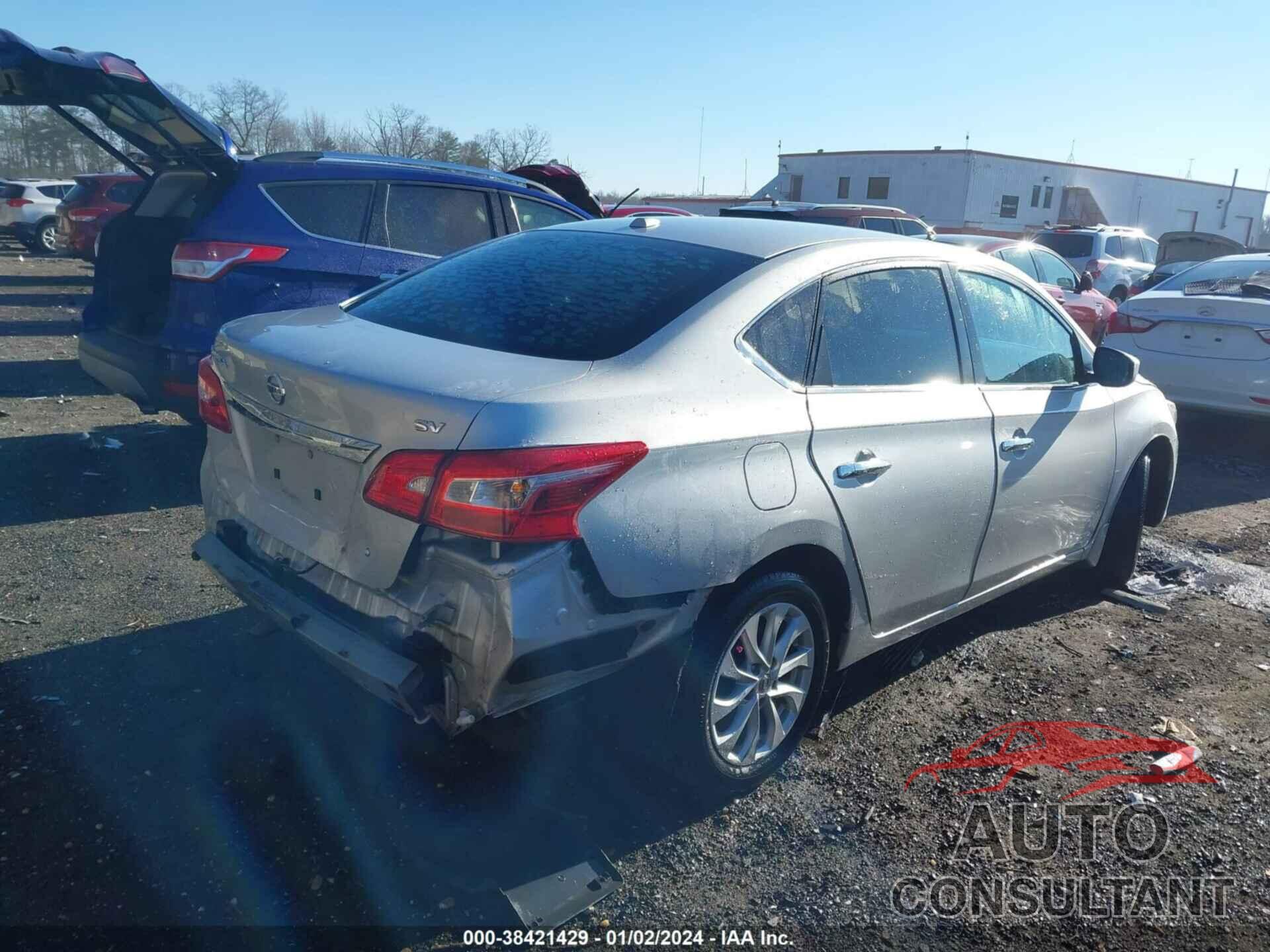 NISSAN SENTRA 2018 - 3N1AB7AP3JL622084