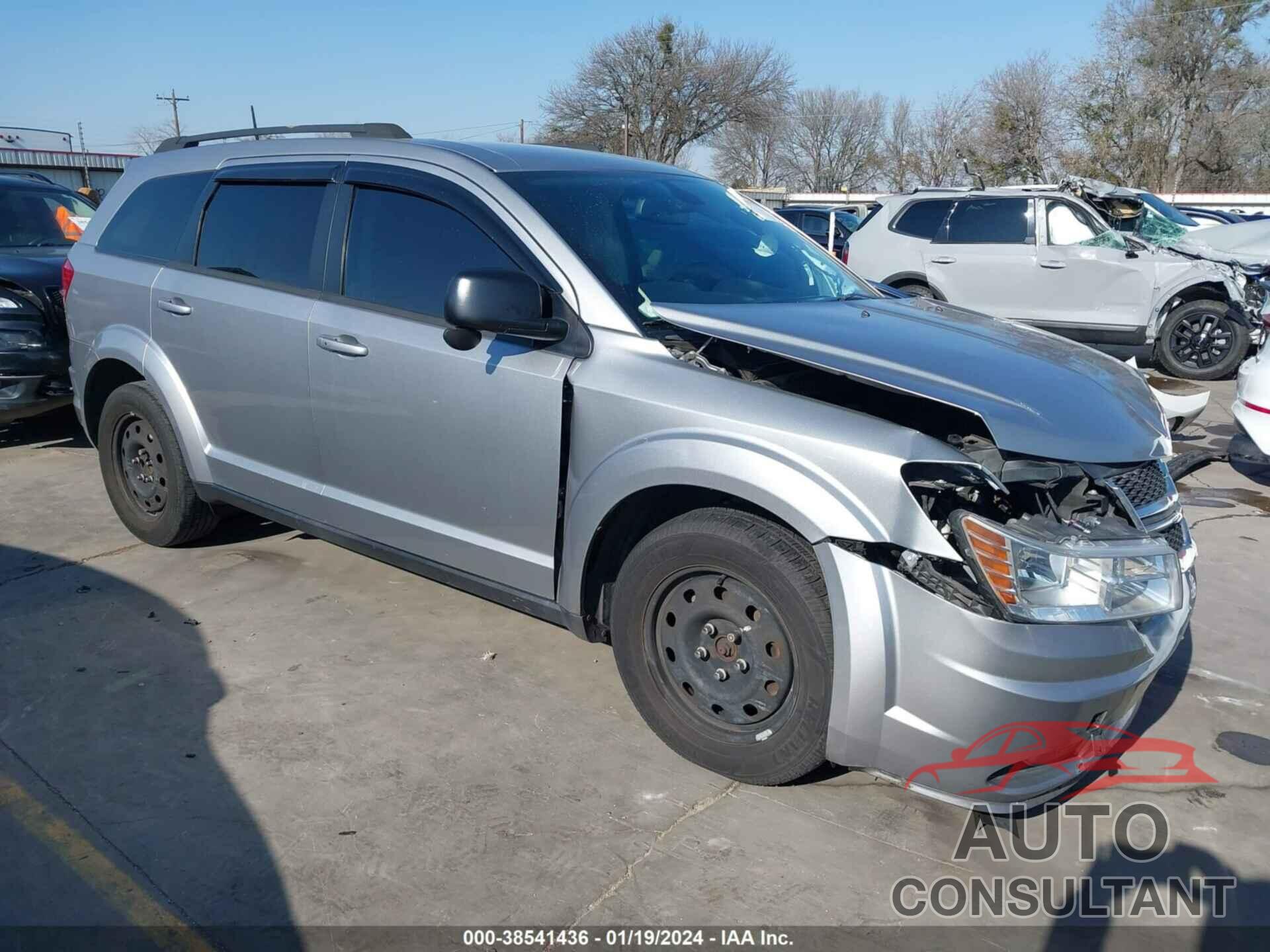 DODGE JOURNEY 2018 - 3C4PDCAB1JT527814