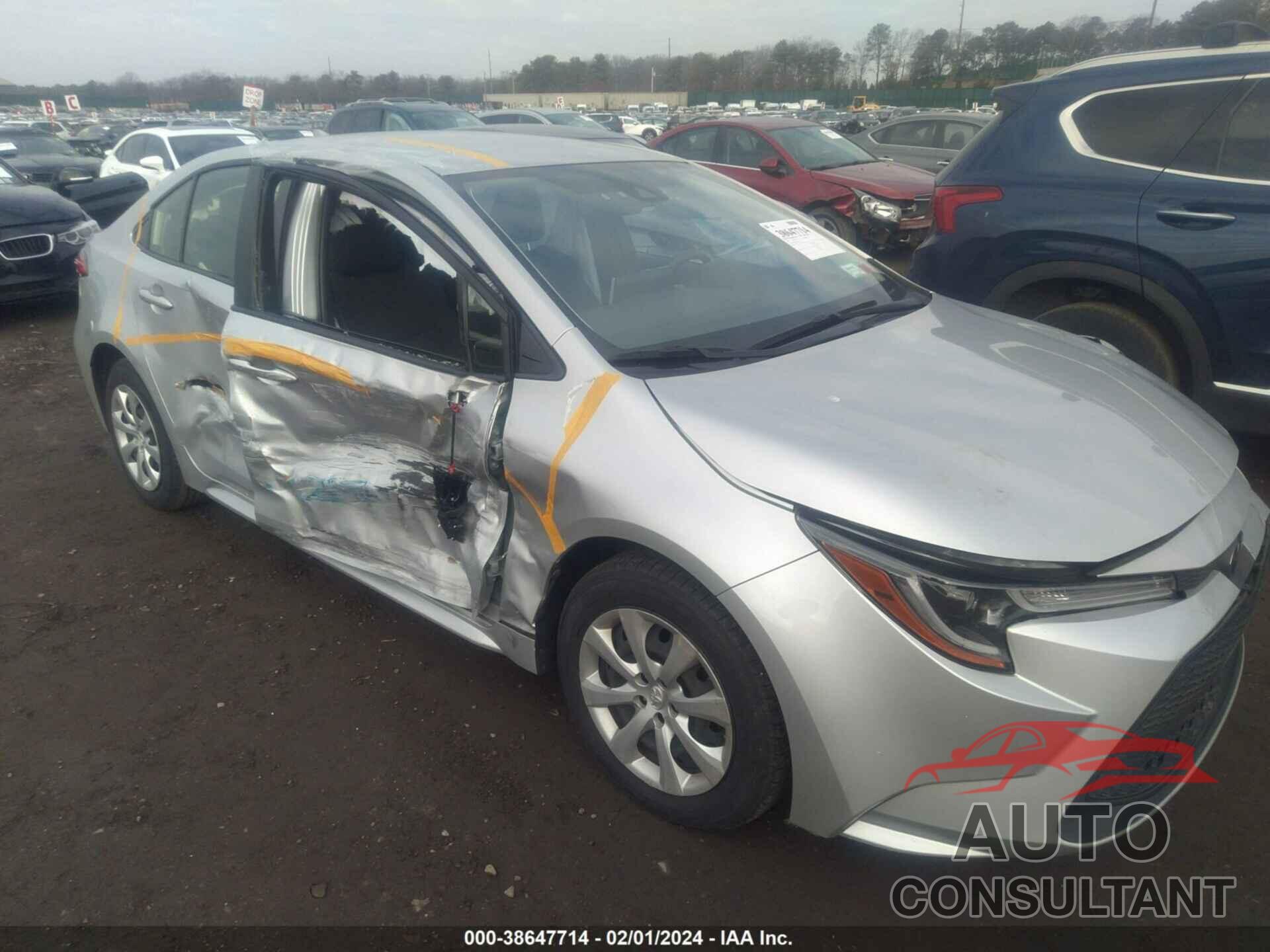 TOYOTA COROLLA 2021 - JTDEPMAE9MJ120530