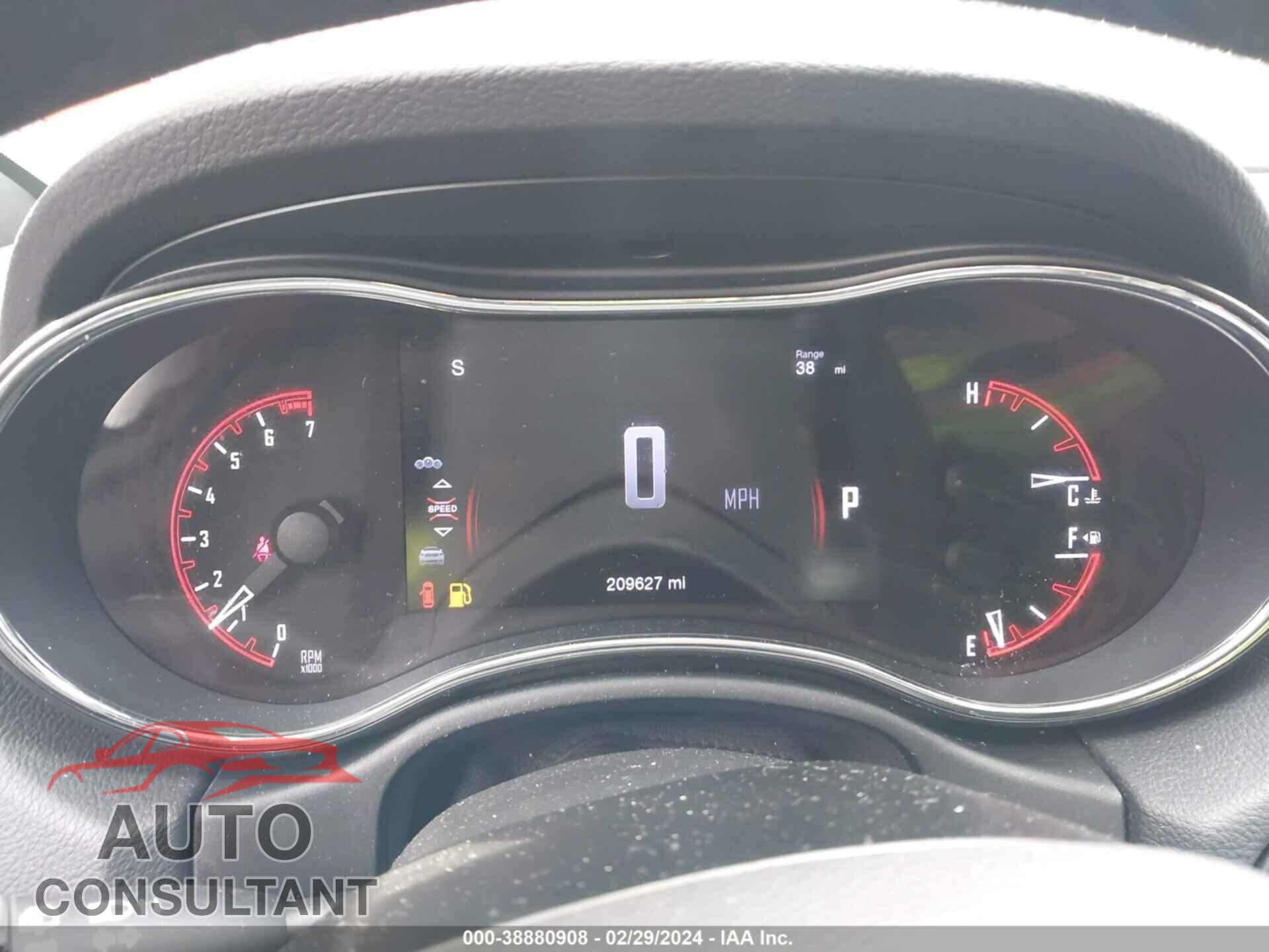 DODGE DURANGO 2016 - 1C4RDJAG6GC302043