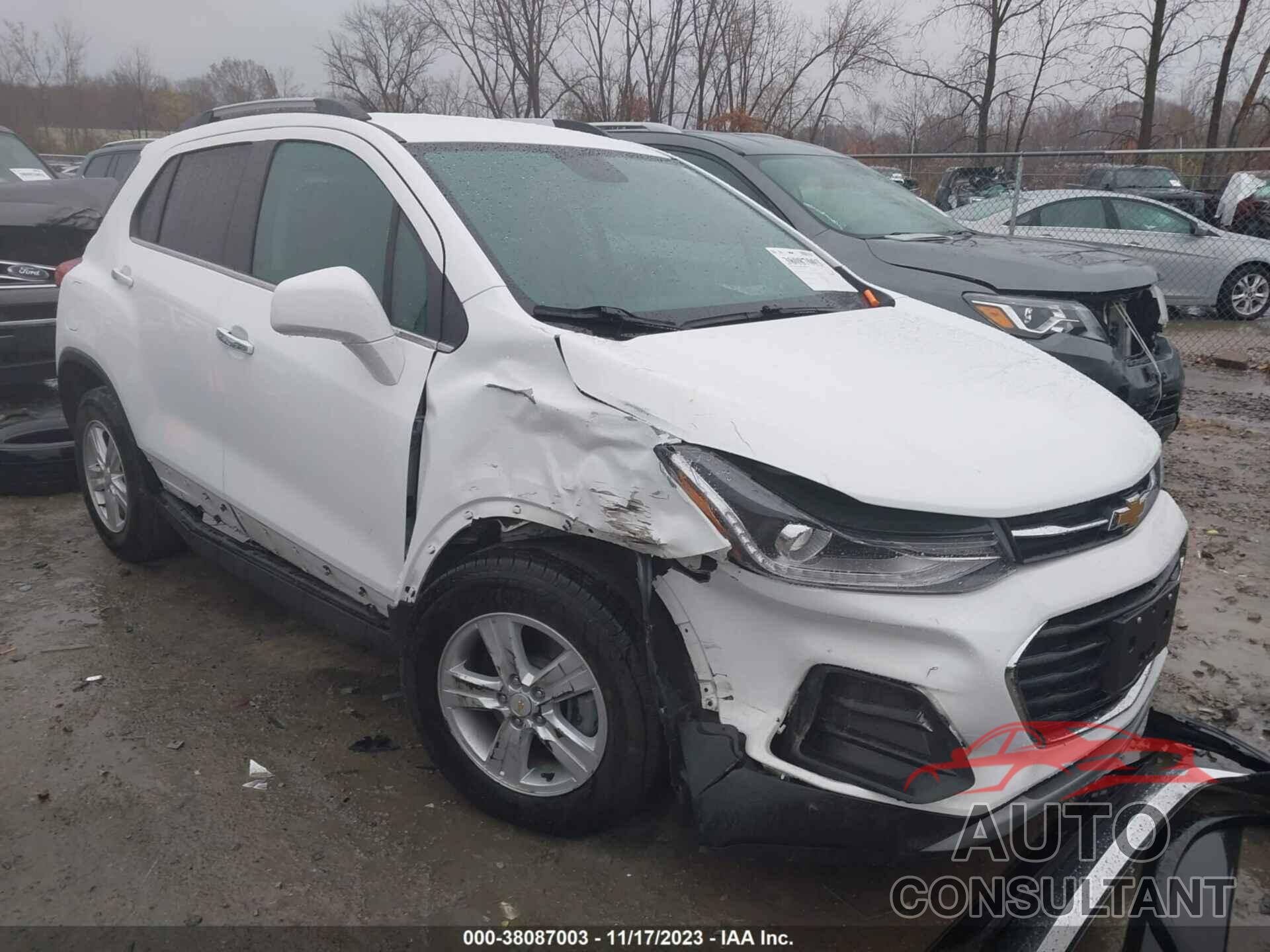 CHEVROLET TRAX 2020 - KL7CJLSB4LB075039