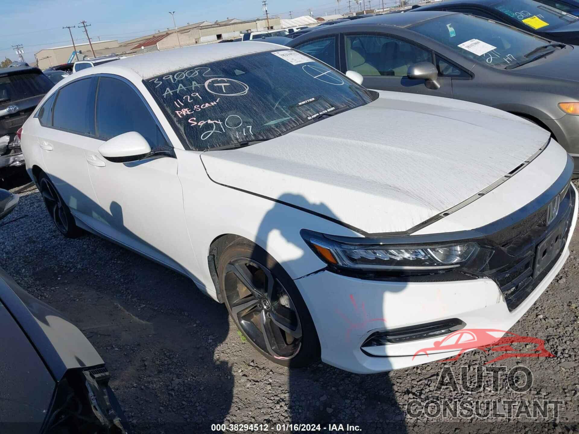 HONDA ACCORD 2020 - 1HGCV1F36LA044185