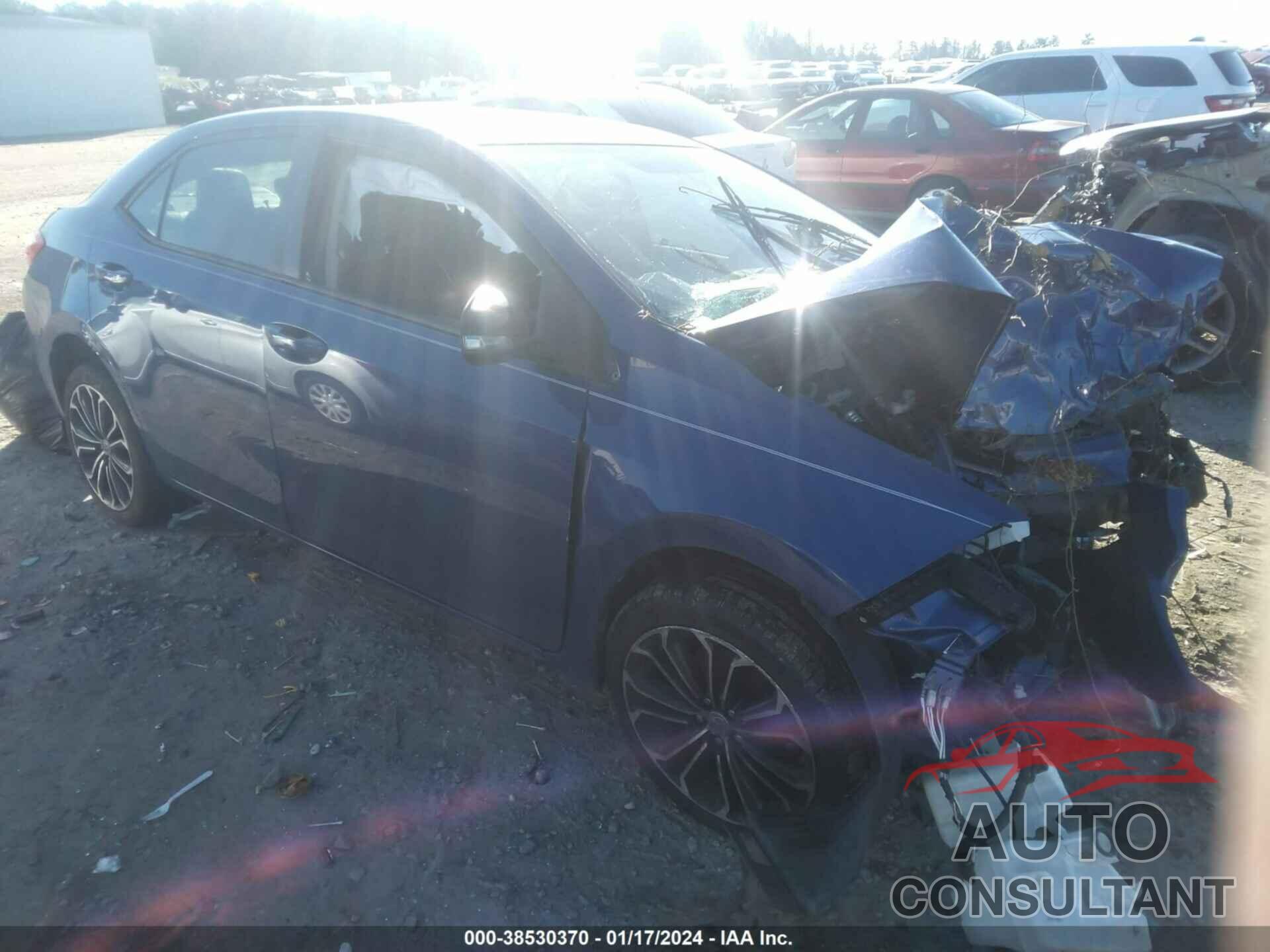 TOYOTA COROLLA 2016 - 2T1BURHE3GC508609
