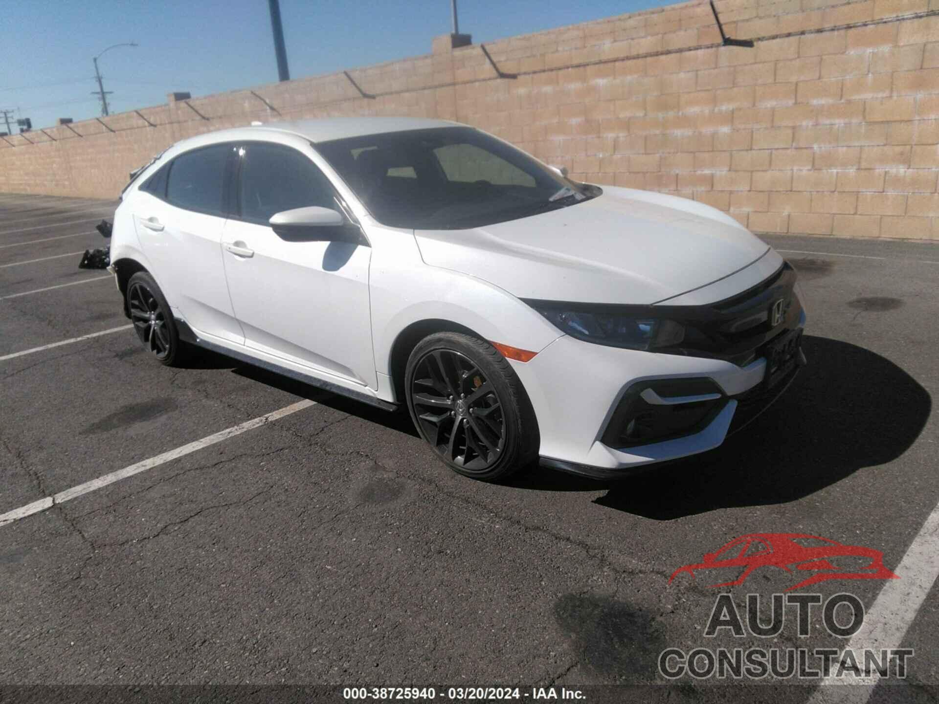 HONDA CIVIC 2020 - SHHFK7H48LU410957