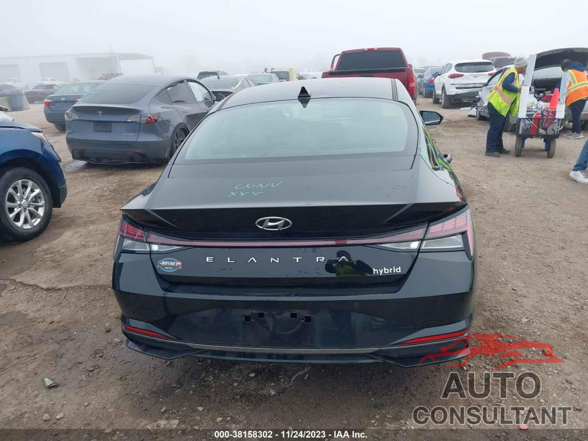 HYUNDAI ELANTRA HYBRID 2022 - KMHLN4AJ1NU031637