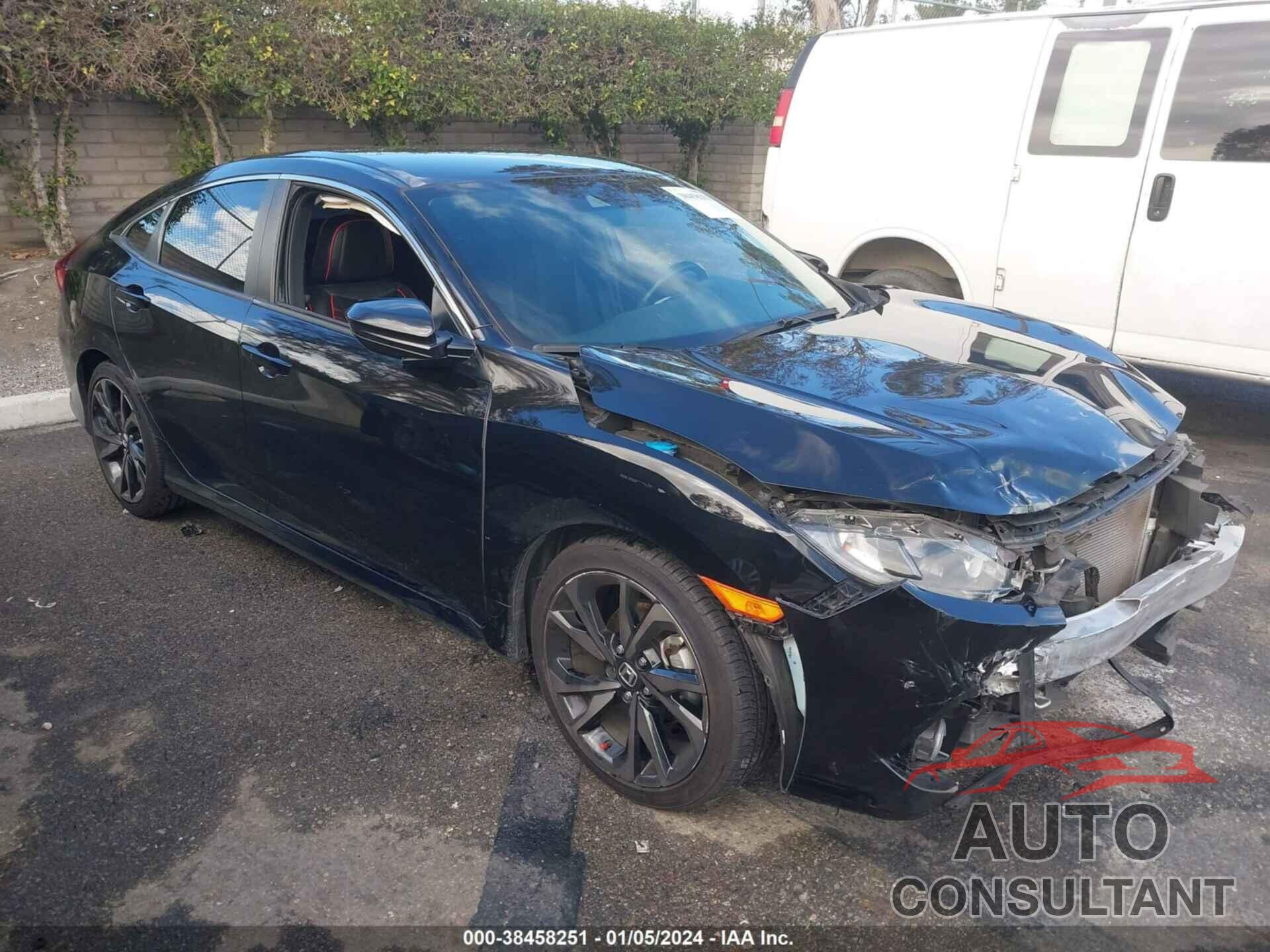 HONDA CIVIC 2019 - 2HGFC2F88KH539637