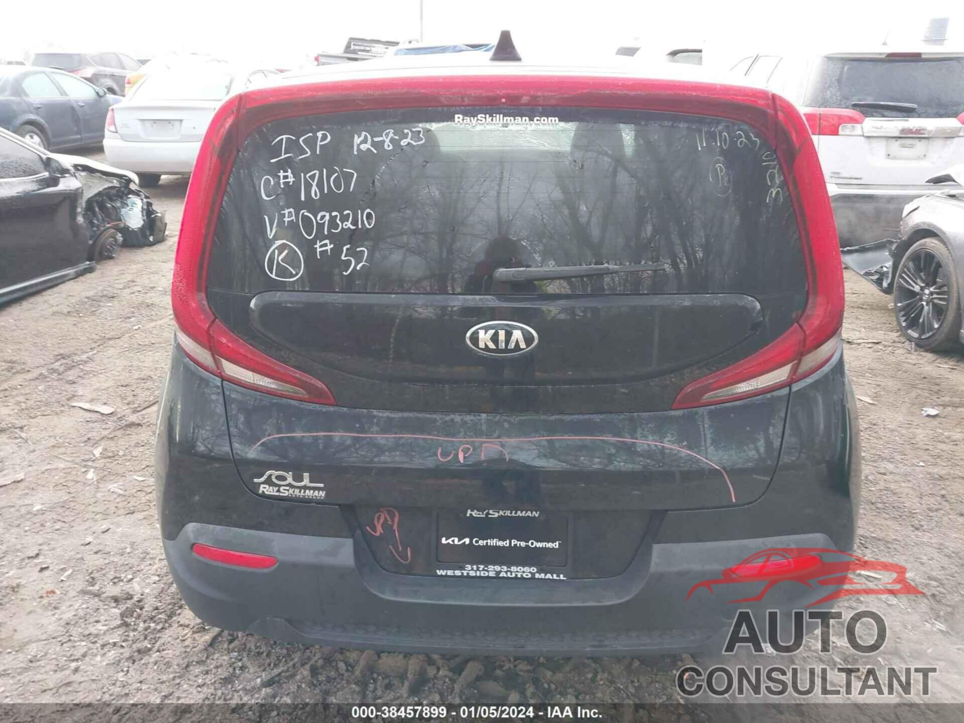 KIA SOUL 2020 - KNDJ23AU5L7093210