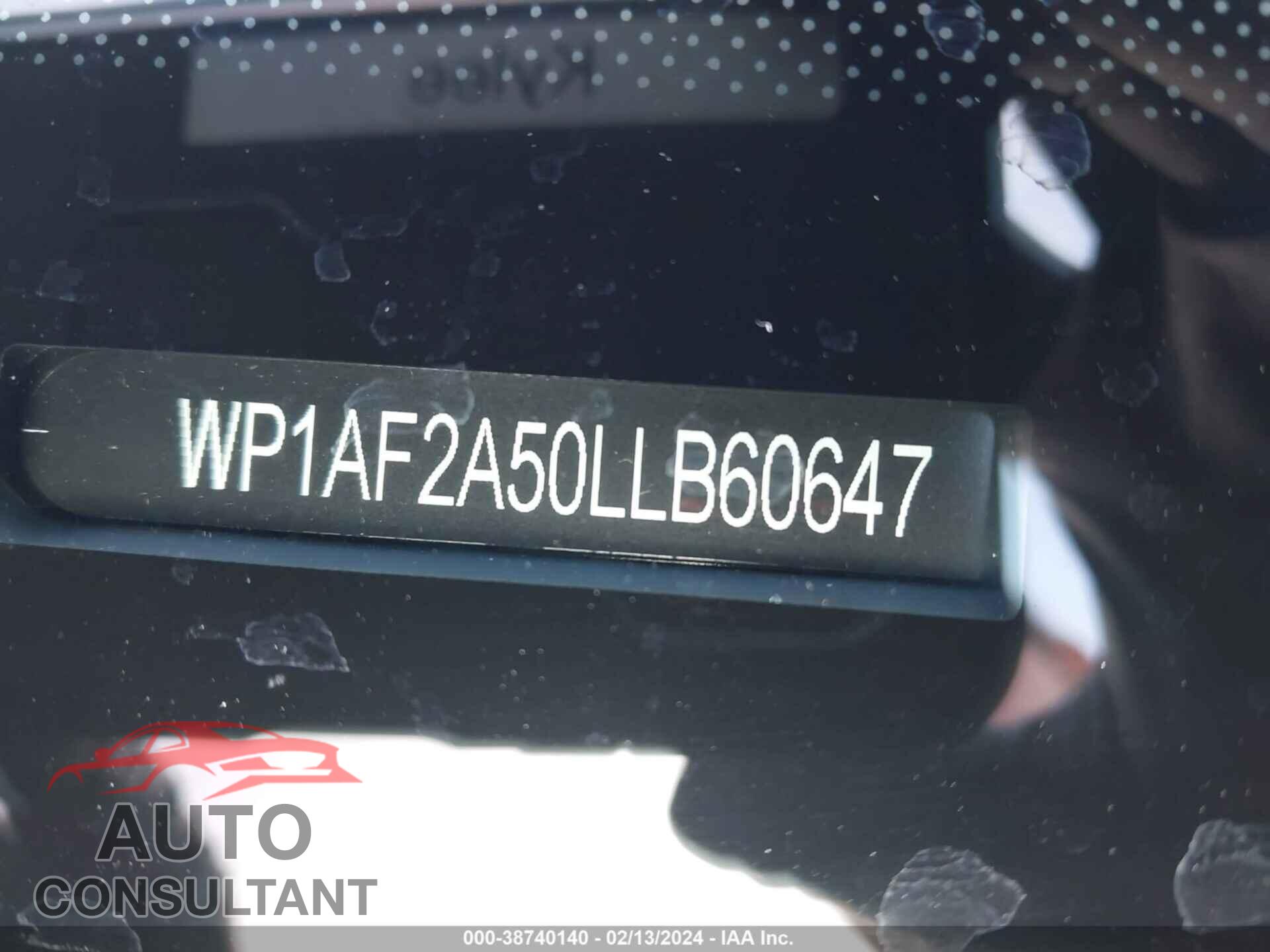 PORSCHE MACAN 2020 - WP1AF2A50LLB60647