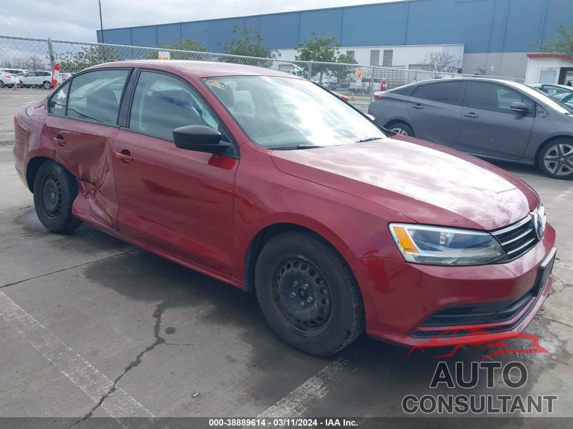 VOLKSWAGEN JETTA 2016 - 3VW167AJ9GM363341