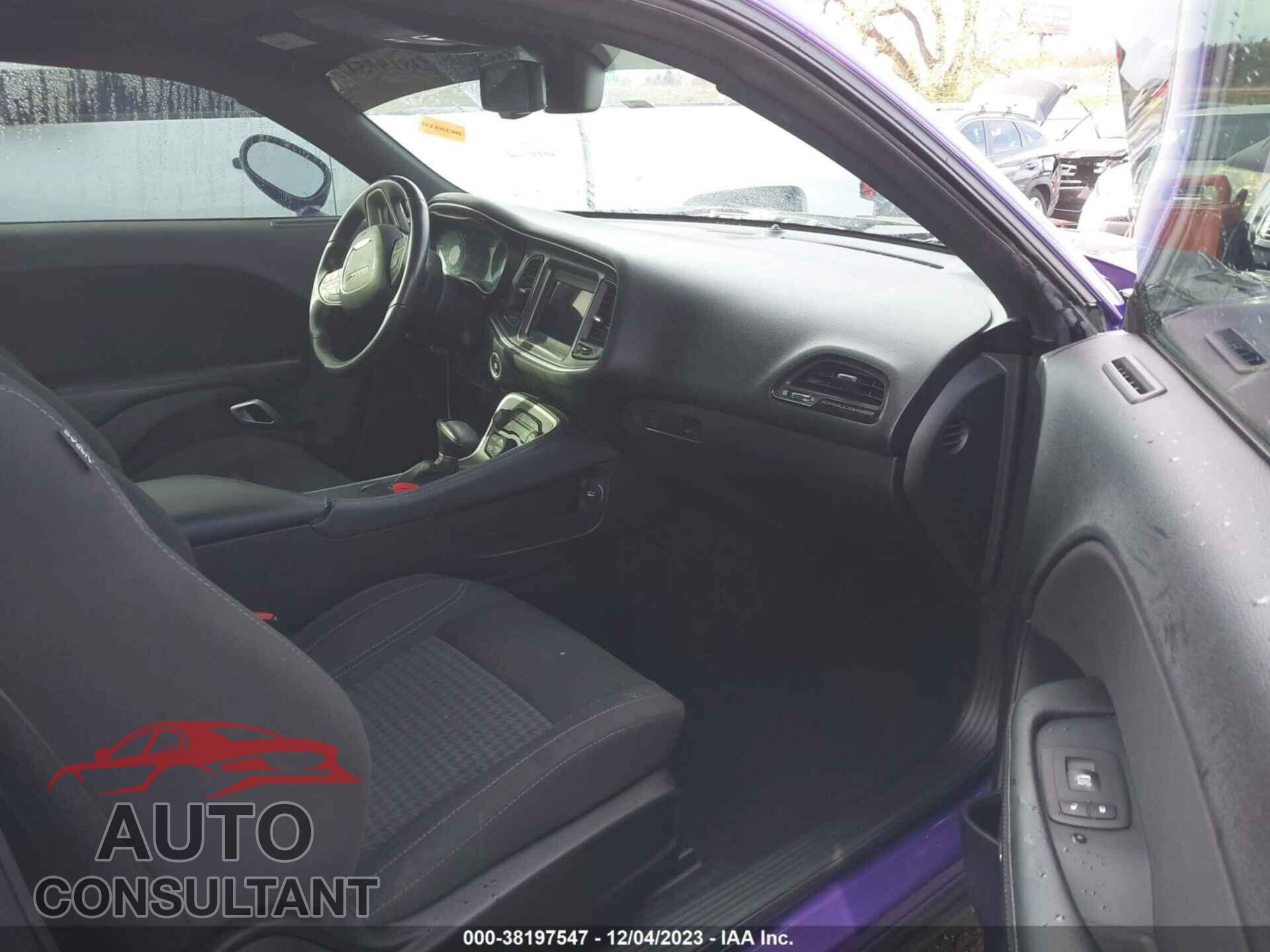 DODGE CHALLENGER 2019 - 2C3CDZAG6KH652545