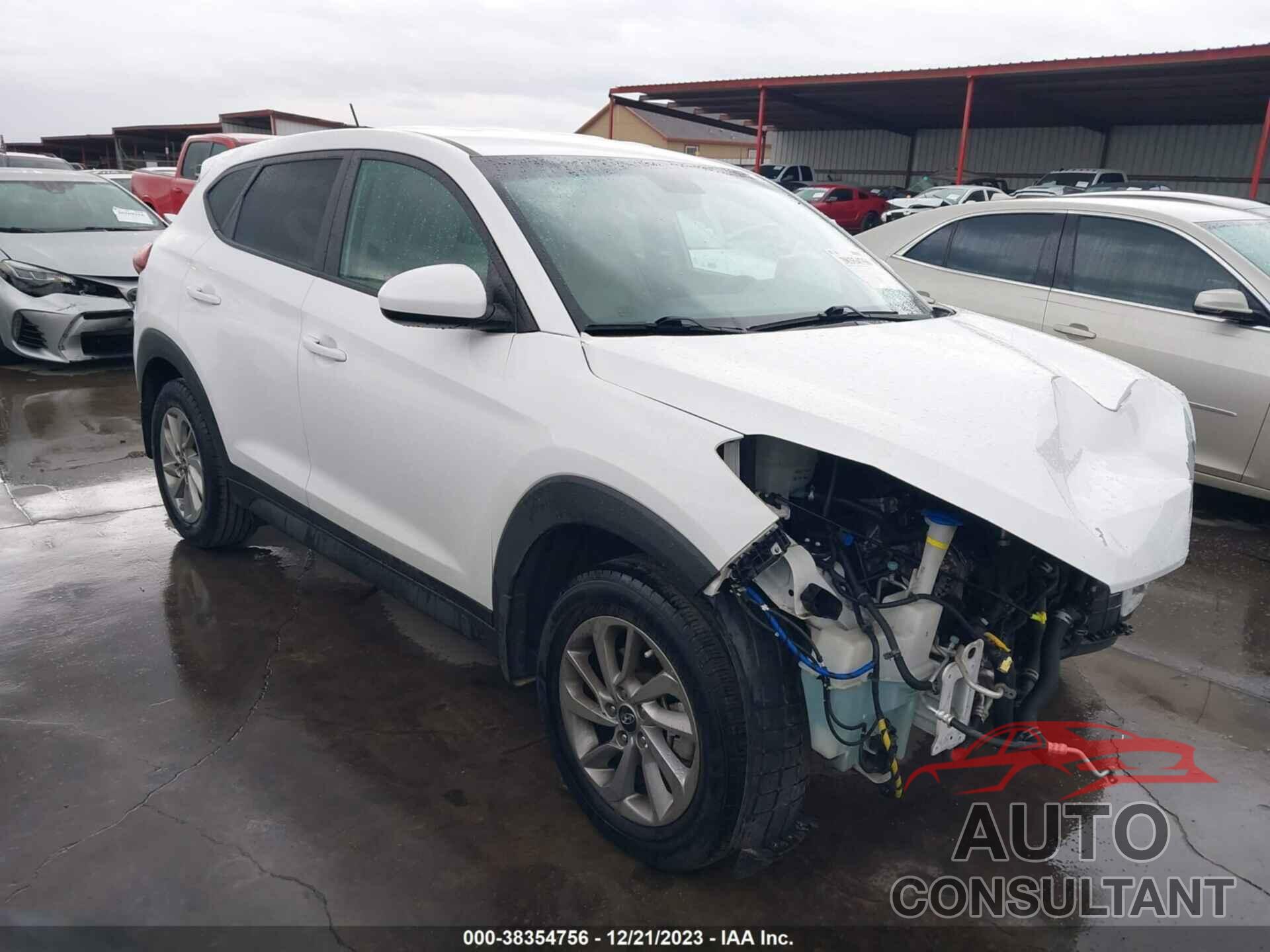 HYUNDAI TUCSON 2017 - KM8J23A41HU329422