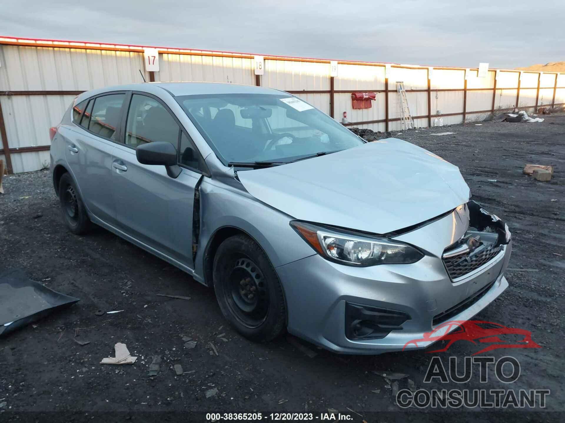 SUBARU IMPREZA 2017 - 4S3GTAA62H3719176