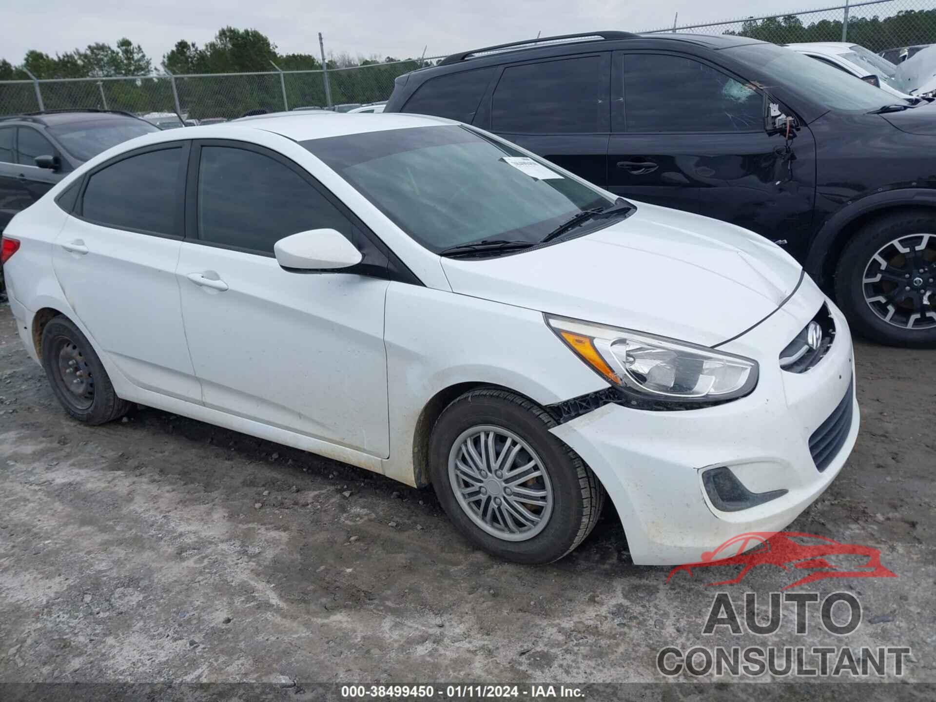 HYUNDAI ACCENT 2016 - KMHCT4AE8GU139264