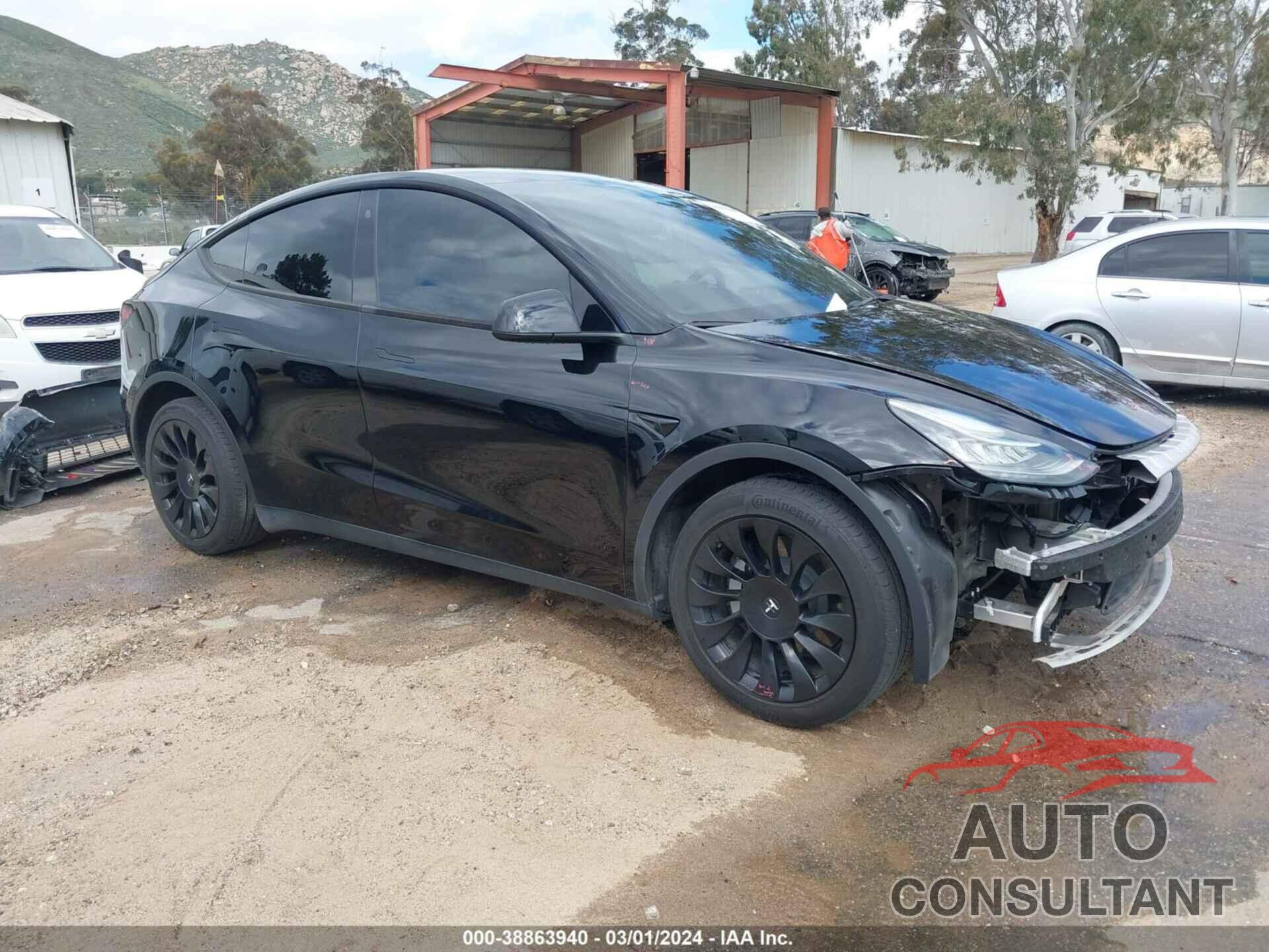 TESLA MODEL Y 2022 - 7SAYGDEE2NF405279