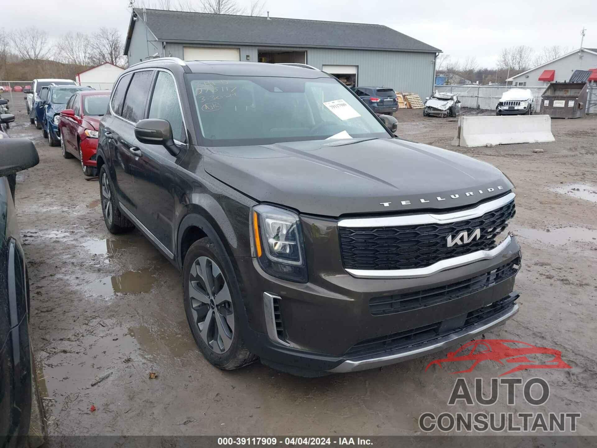 KIA TELLURIDE 2022 - 5XYP3DHCXNG229170