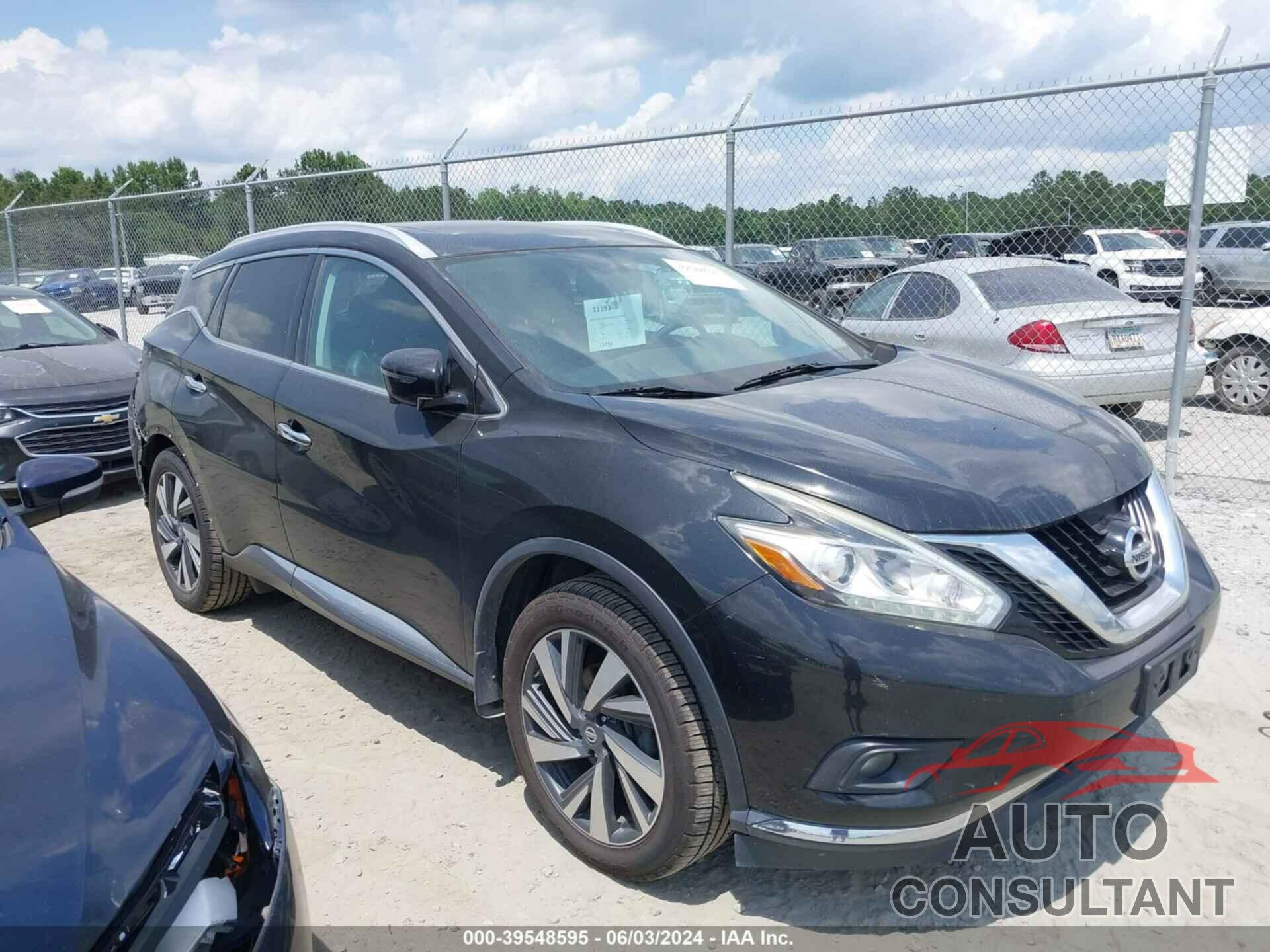 NISSAN MURANO 2017 - 5N1AZ2MH6HN157046