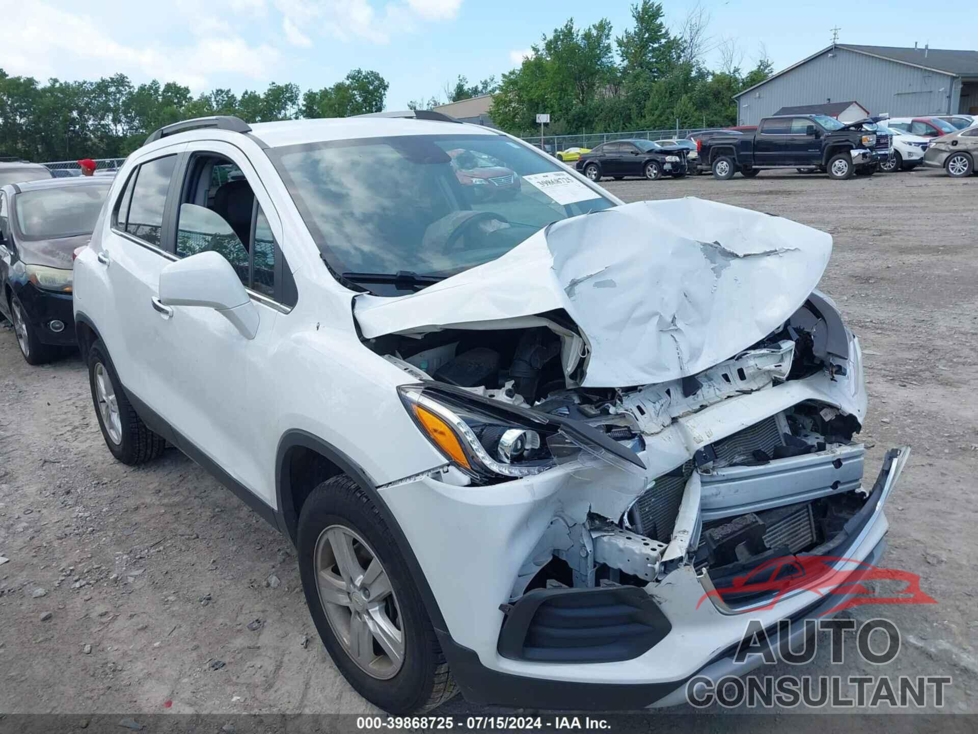 CHEVROLET TRAX 2020 - KL7CJPSB1LB034083