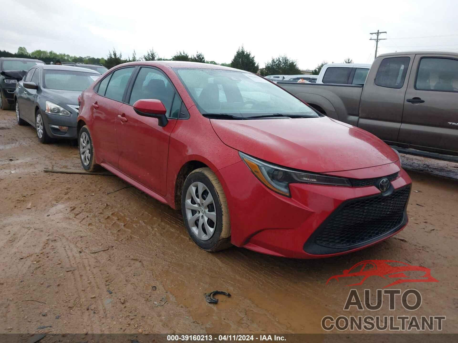 TOYOTA COROLLA 2020 - 5YFEPRAE3LP103004