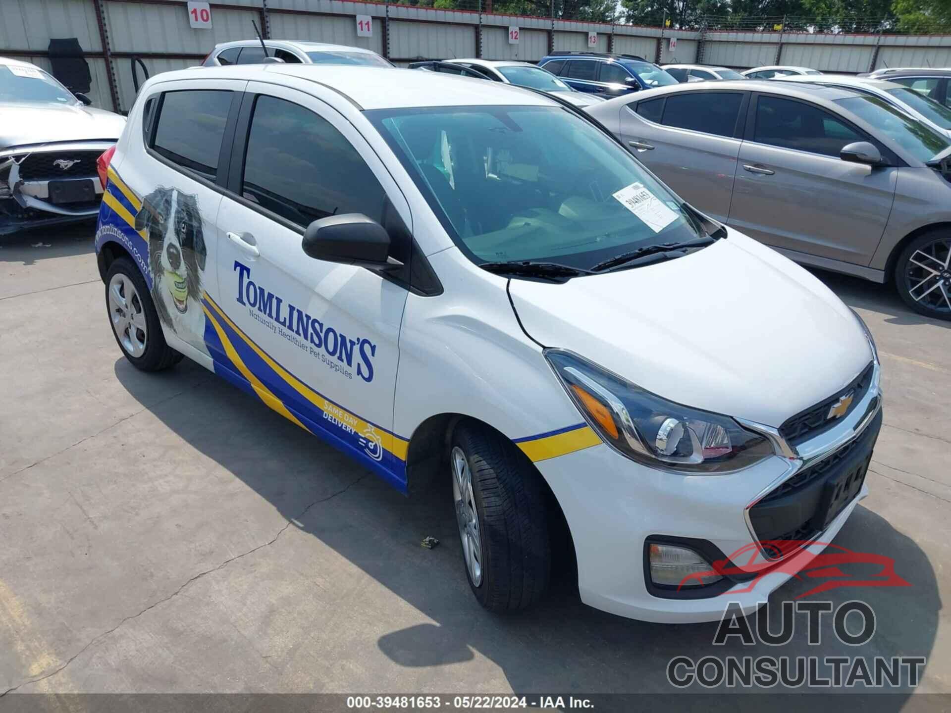 CHEVROLET SPARK 2020 - KL8CB6SA3LC424171