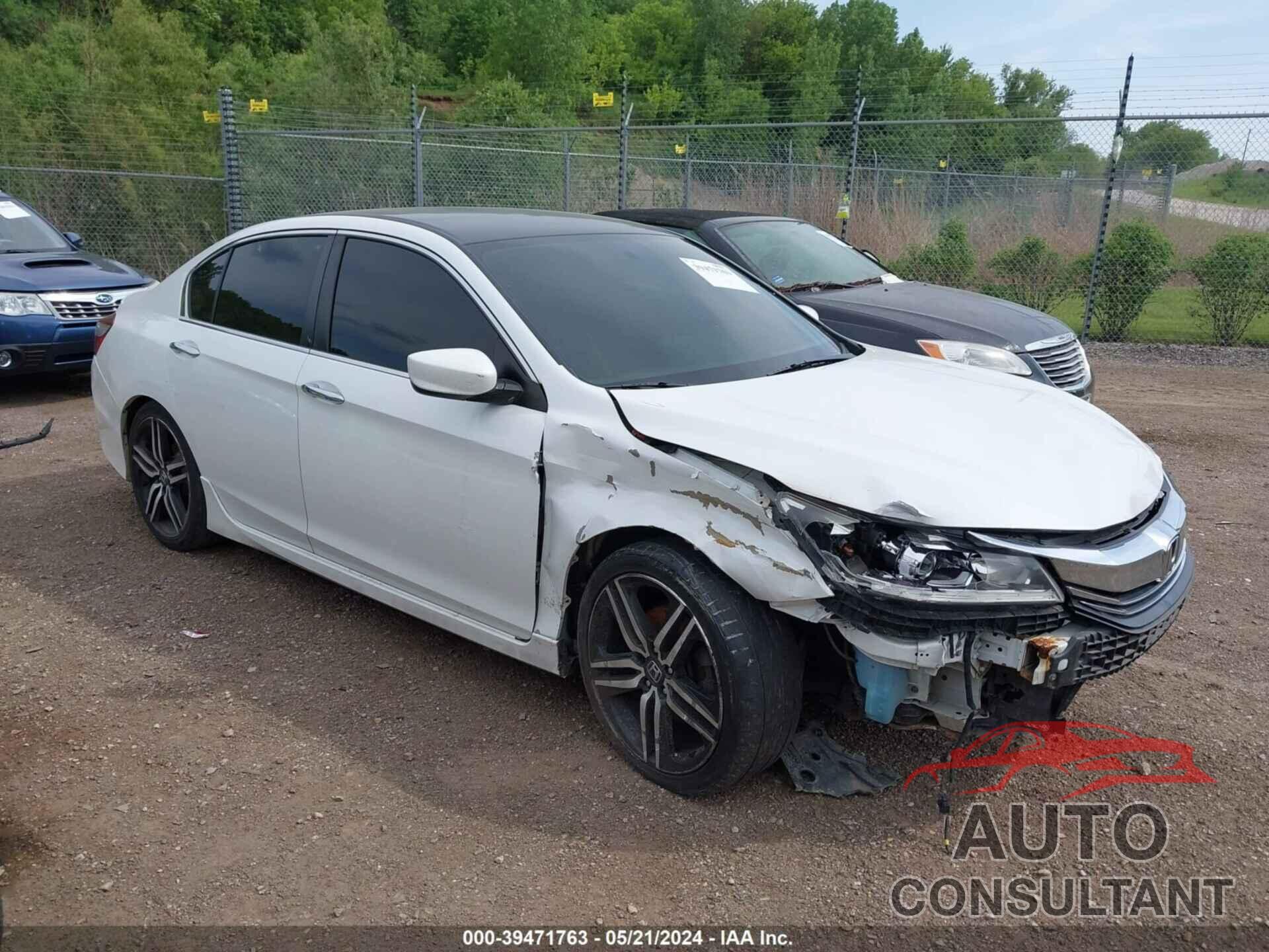 HONDA ACCORD 2017 - 1HGCR2F56HA019208