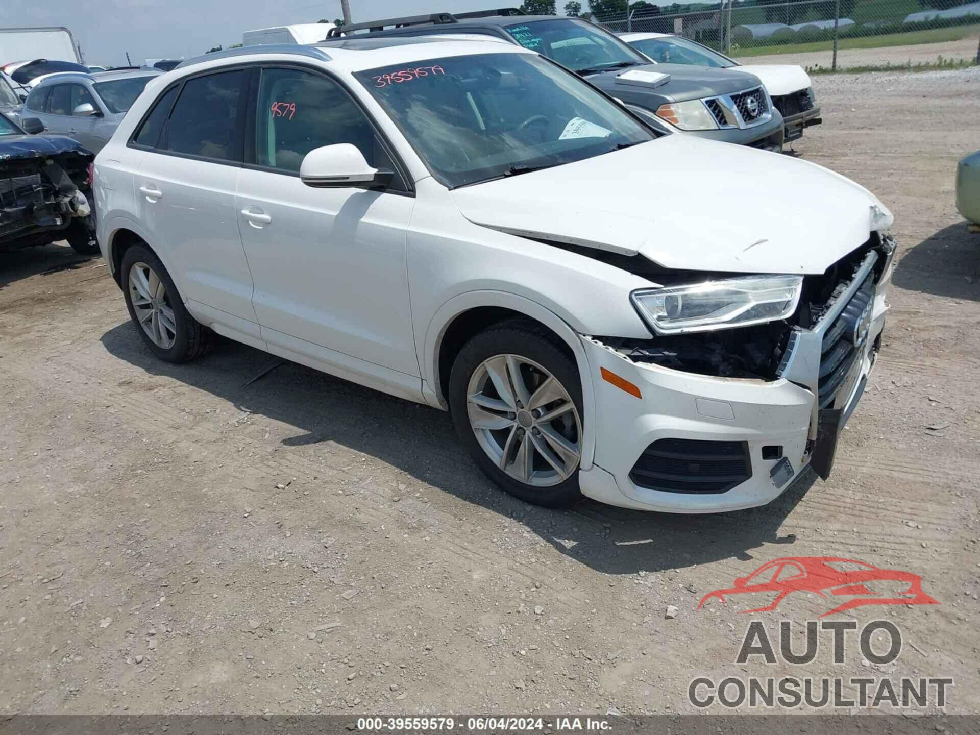 AUDI Q3 2017 - WA1ECCFS8HR012048