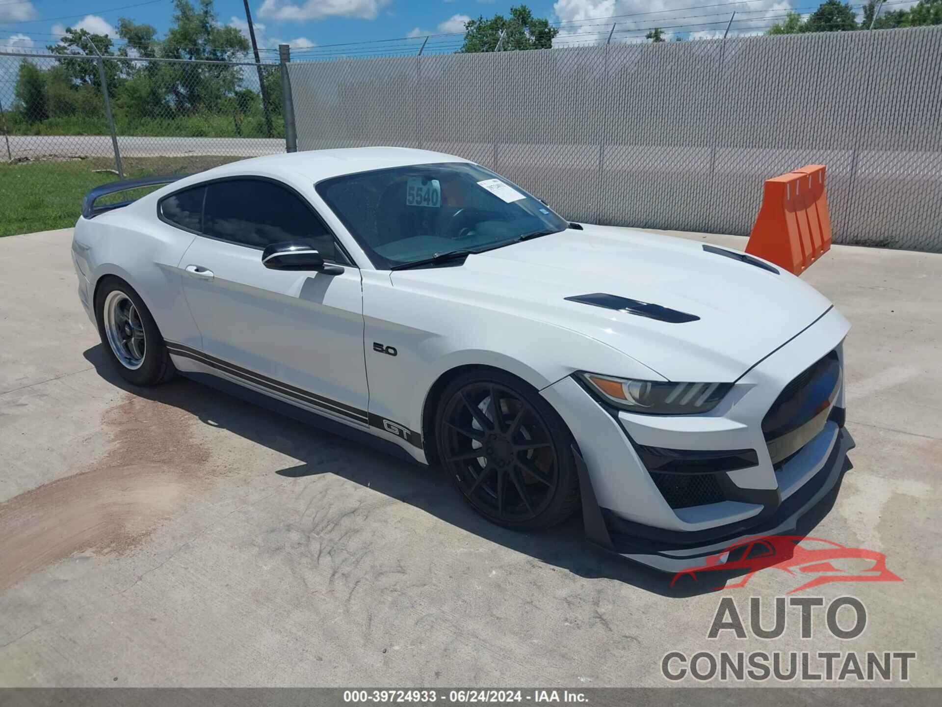 FORD MUSTANG 2017 - 1FA6P8CF1H5249979