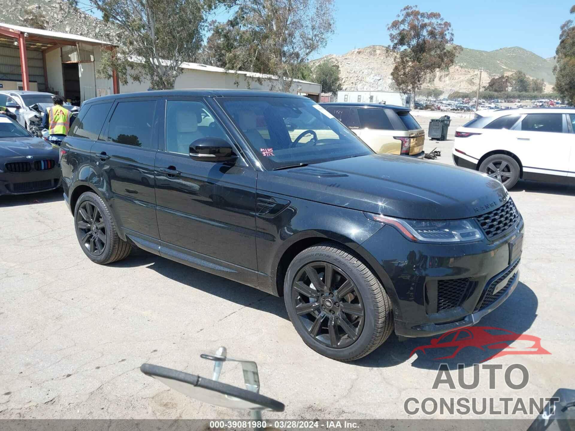 LAND ROVER RANGE ROVER SPORT 2021 - SALWR2SU4MA758363