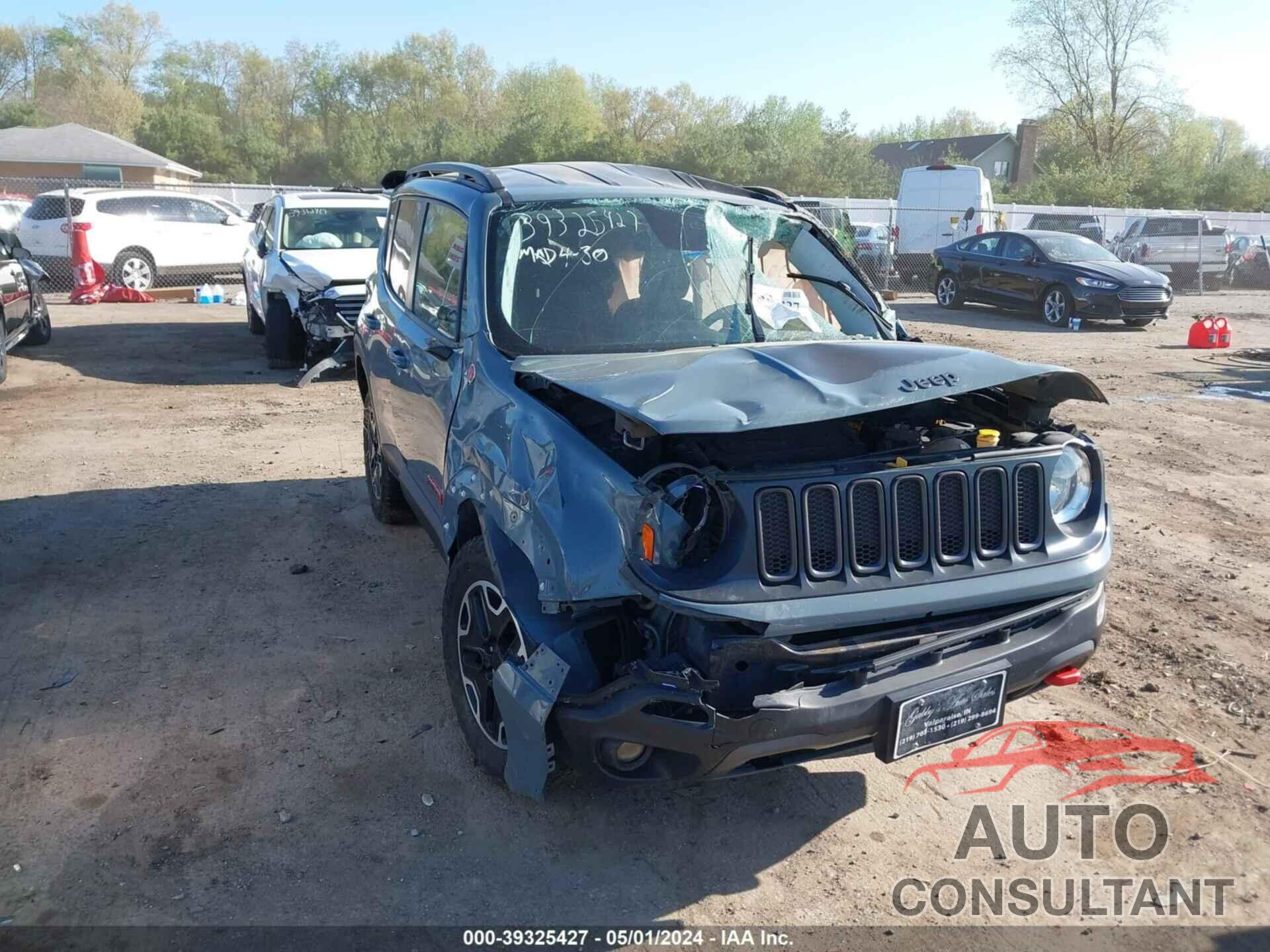 JEEP RENEGADE 2016 - ZACCJBCT8GPE23120