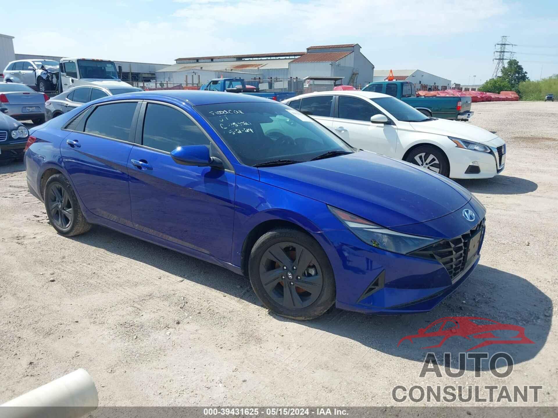 HYUNDAI ELANTRA 2021 - KMHLS4AG2MU119317