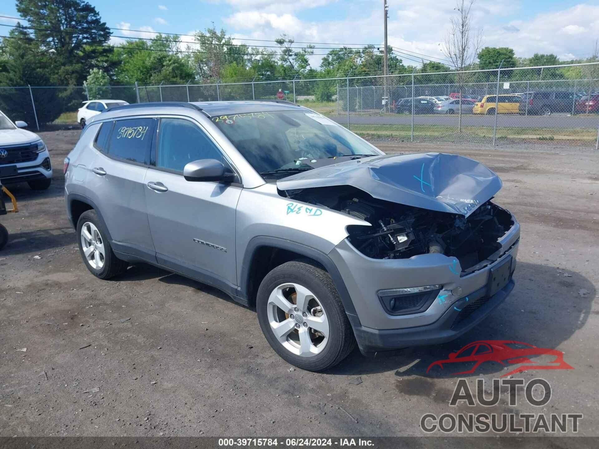 JEEP COMPASS 2021 - 3C4NJDBB7MT504899