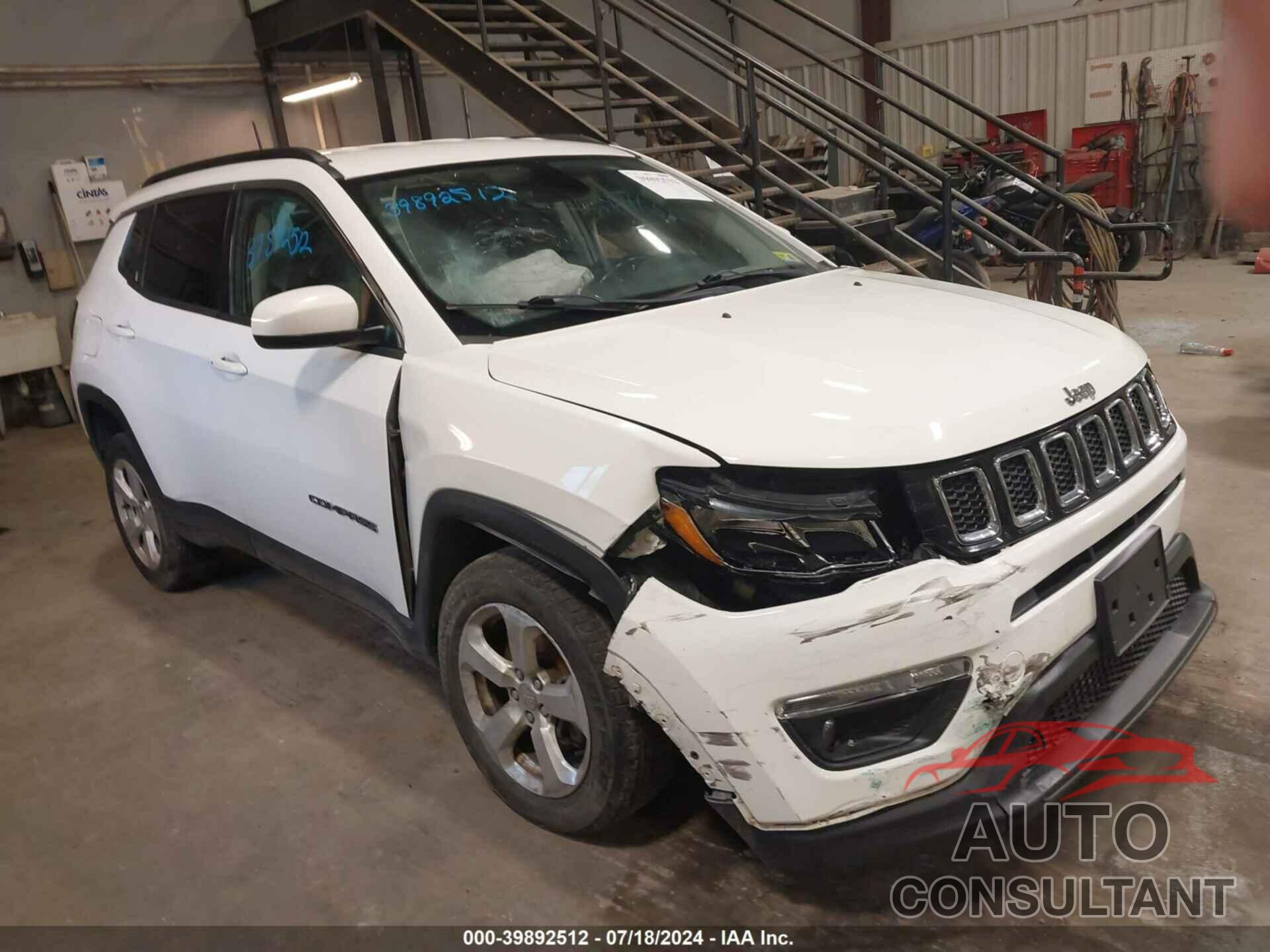 JEEP COMPASS 2018 - 3C4NJDBB7JT456946