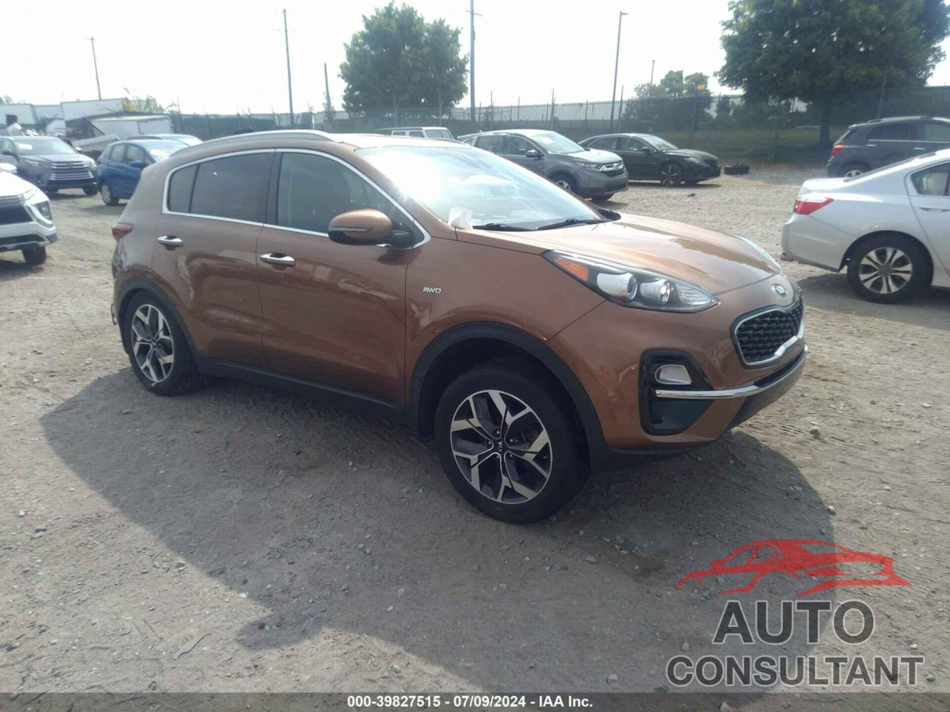 KIA SPORTAGE 2020 - KNDPNCAC9L7798343