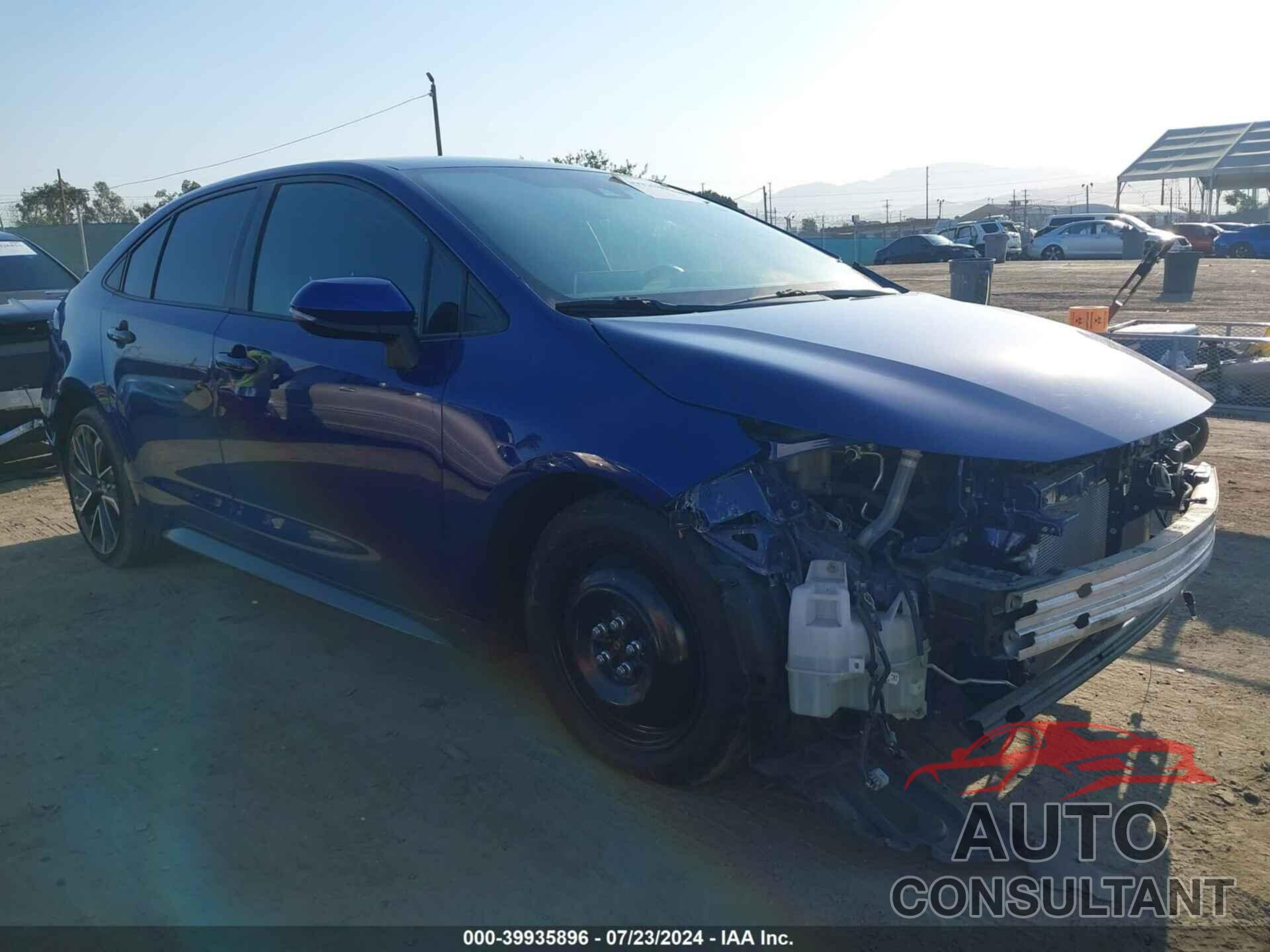 TOYOTA COROLLA 2020 - JTDS4RCE4LJ007153