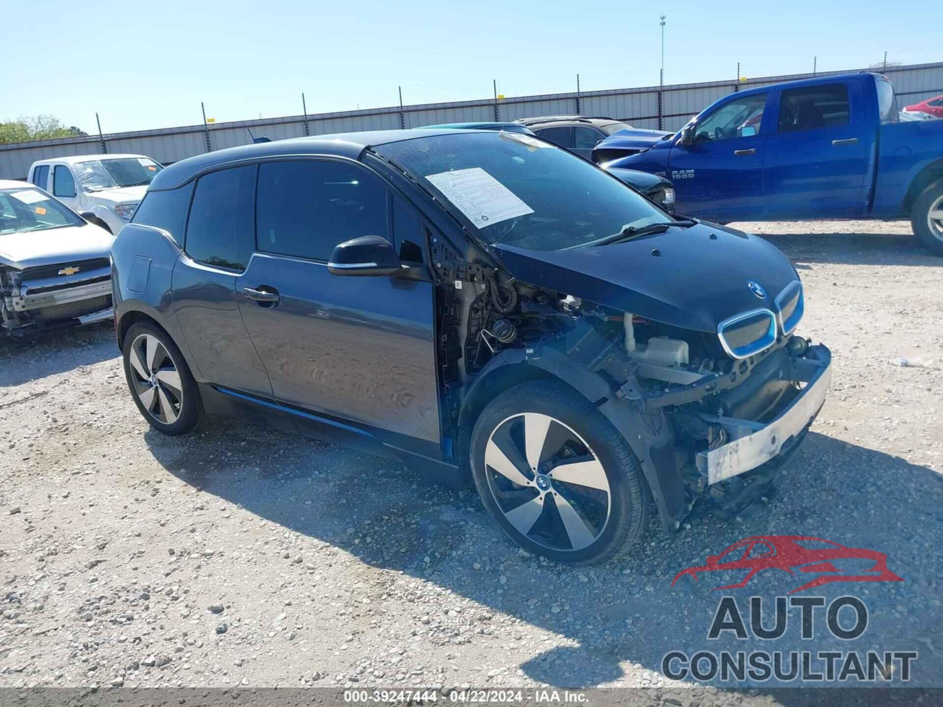 BMW I3 2016 - WBY1Z4C57GV508552