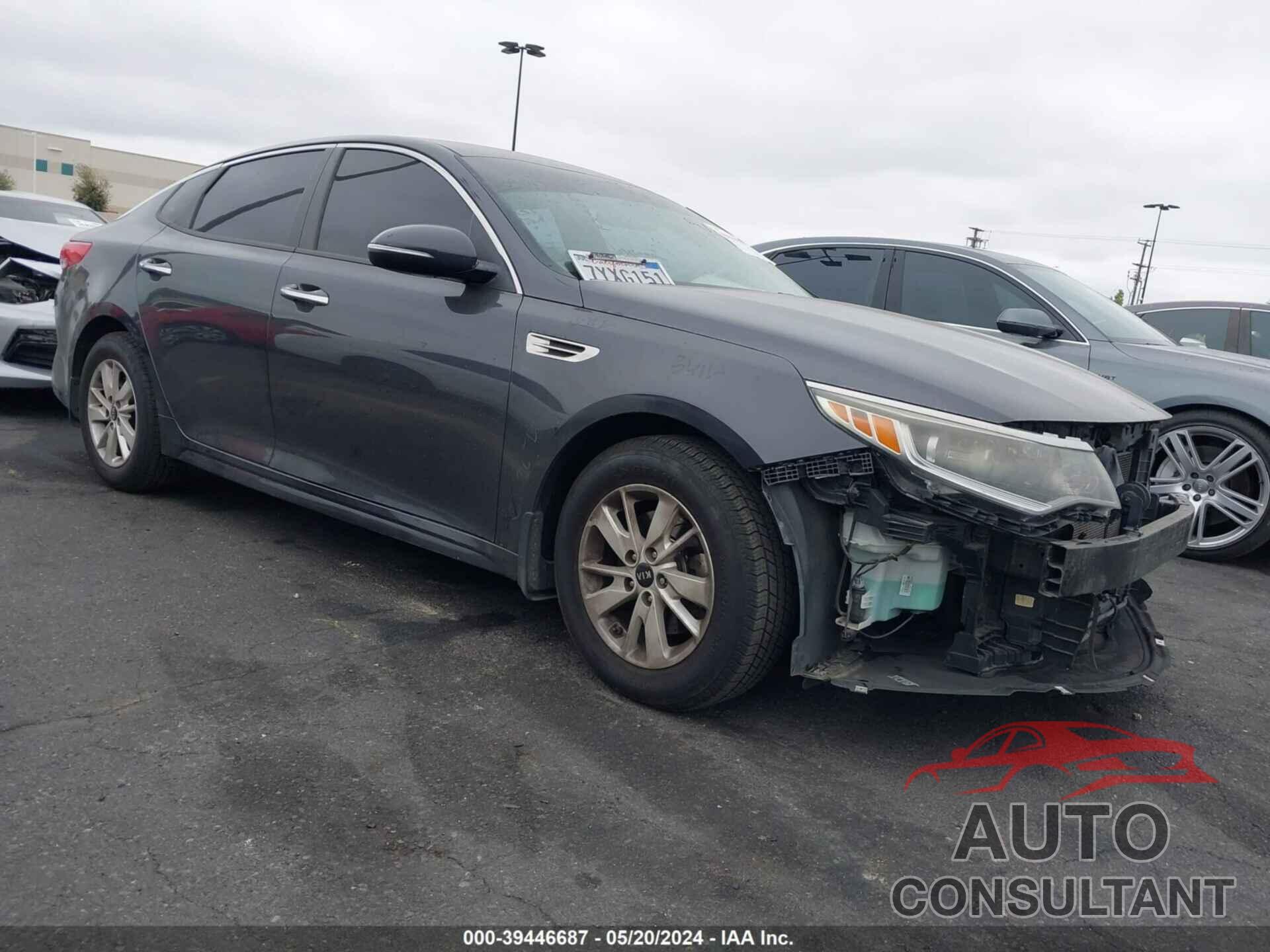 KIA OPTIMA 2017 - 5XXGT4L32HG139026