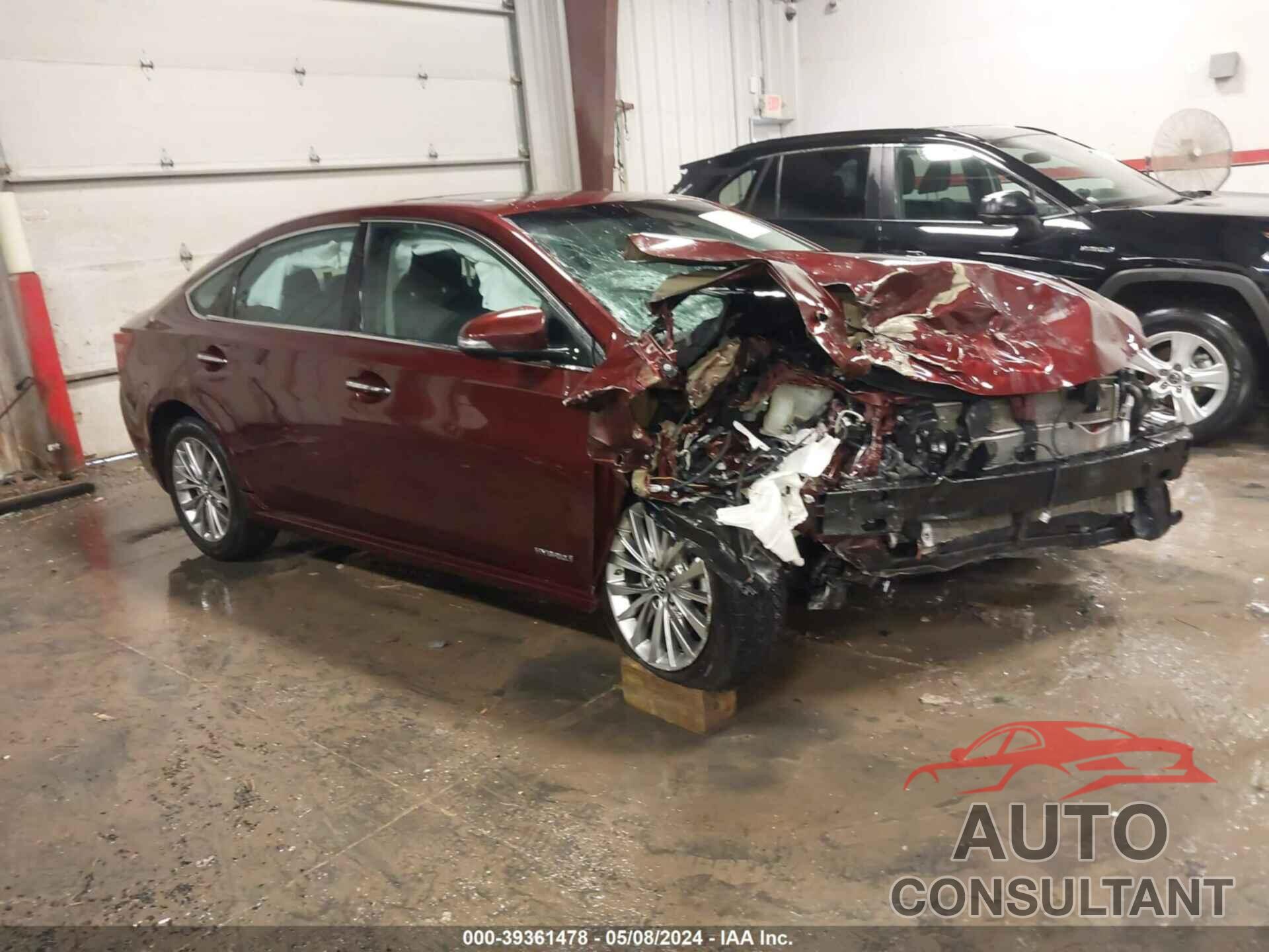 TOYOTA AVALON 2018 - 4T1BD1EB2JU061658