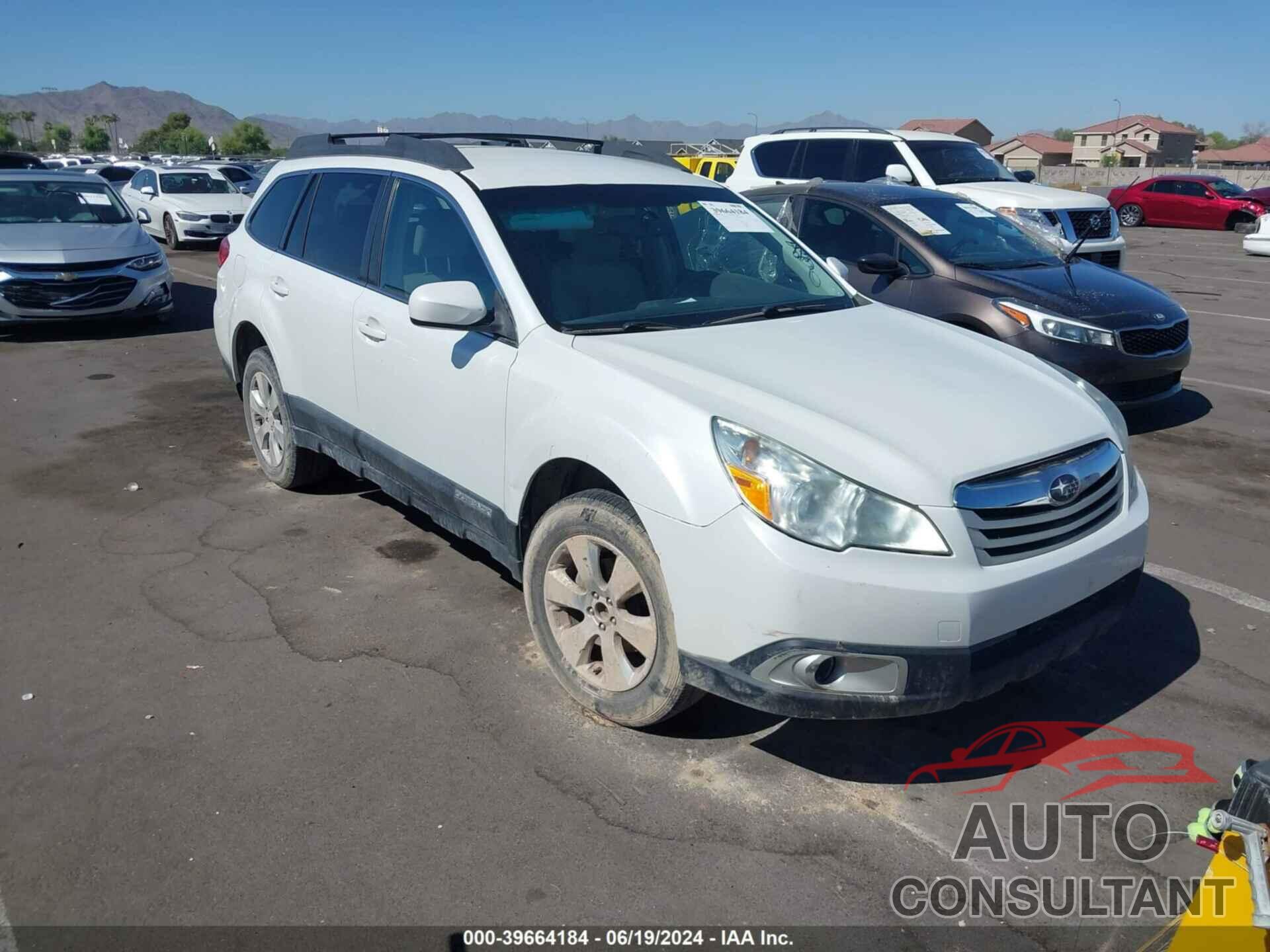 SUBARU OUTBACK 2012 - 4S4BRCCC2C3302975