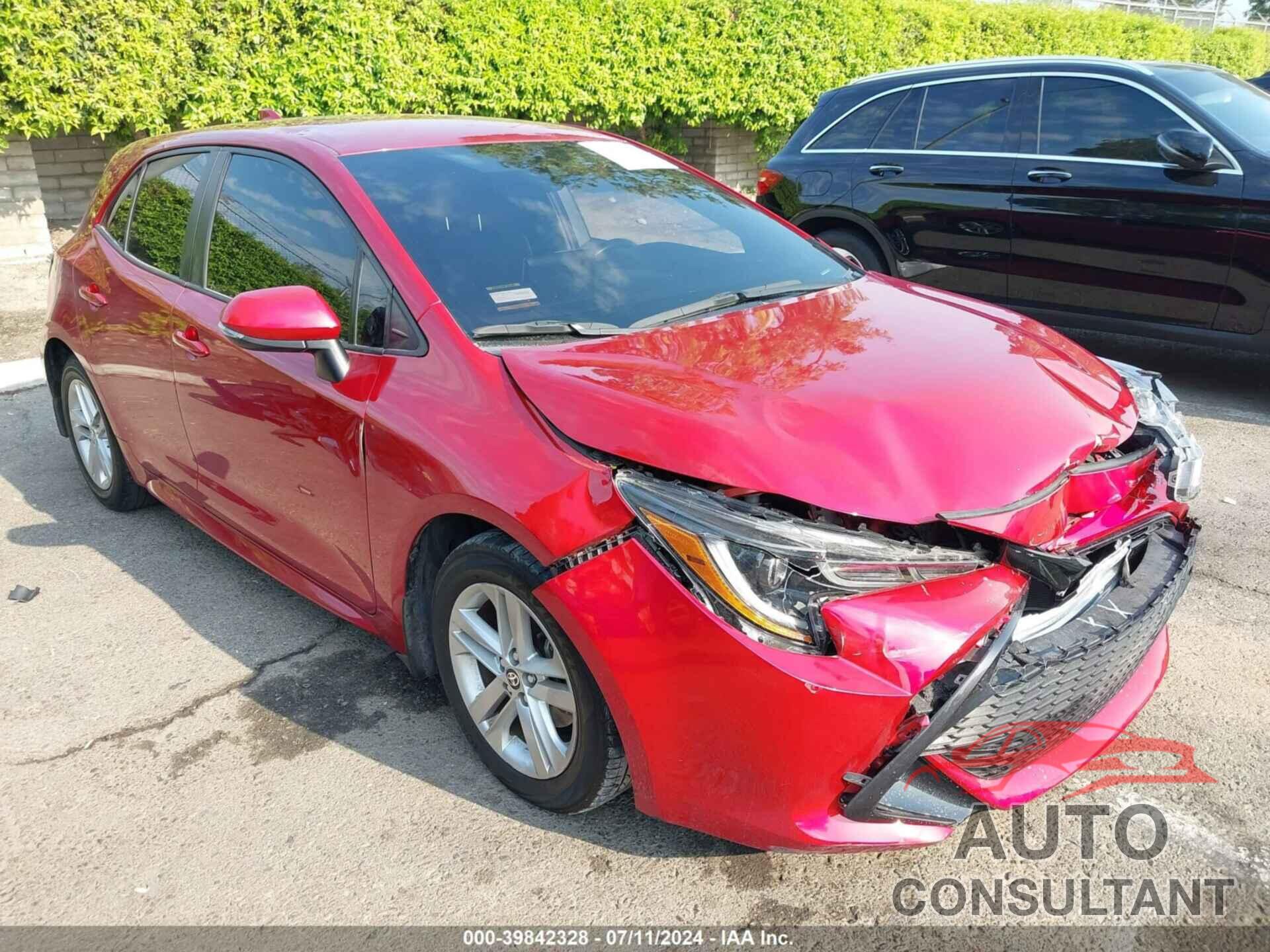 TOYOTA COROLLA 2022 - JTND4MBE1N3162517