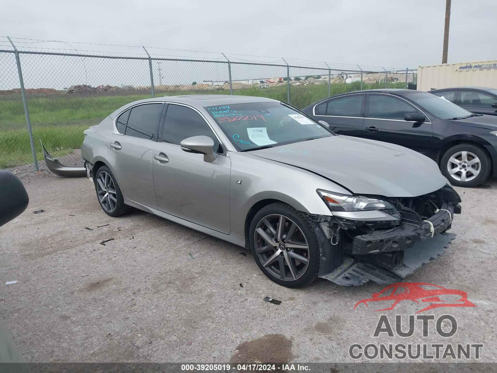 LEXUS GS 350 2018 - JTHBZ1BL2JA015248